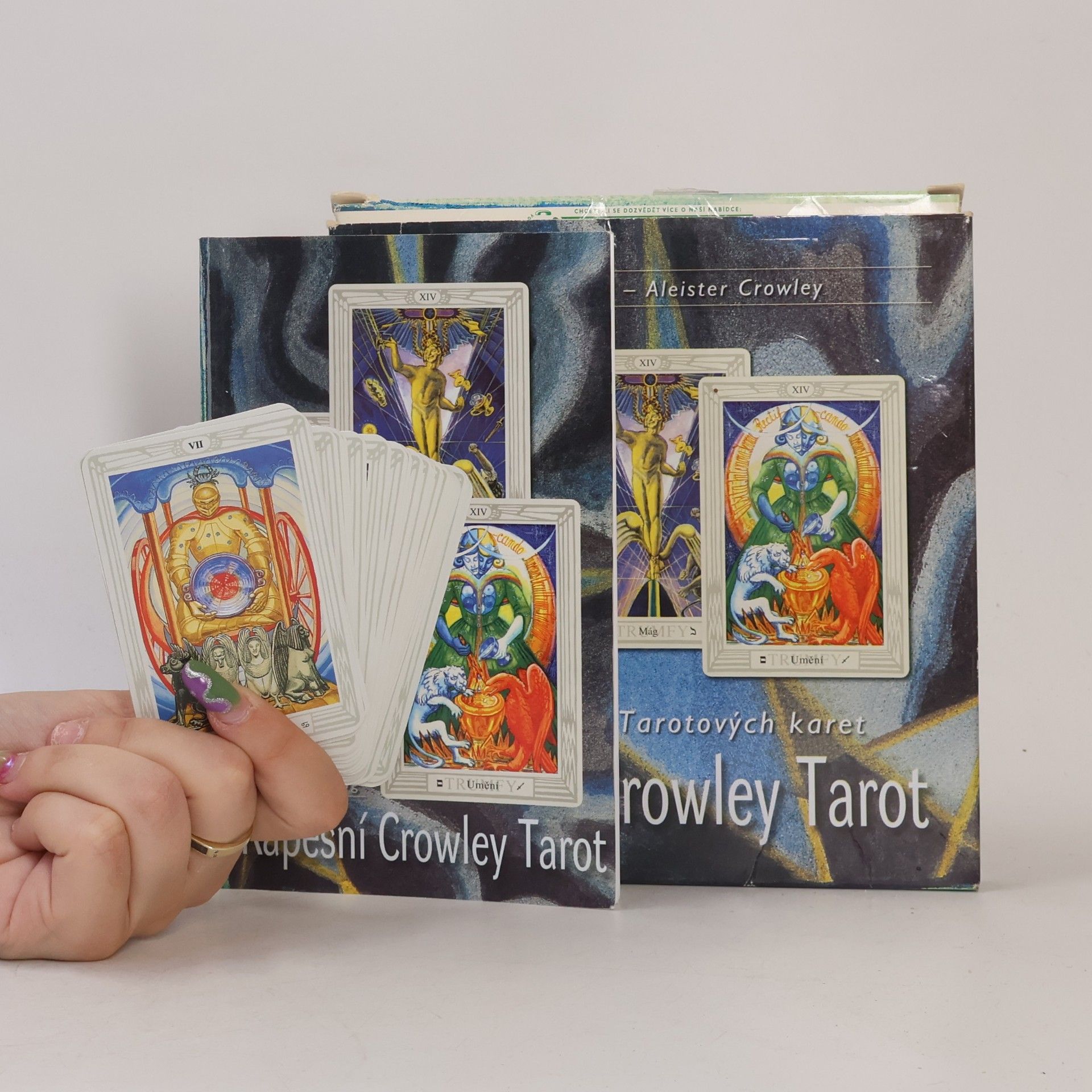 Miki Krefting Kapesní Crowley Tarot