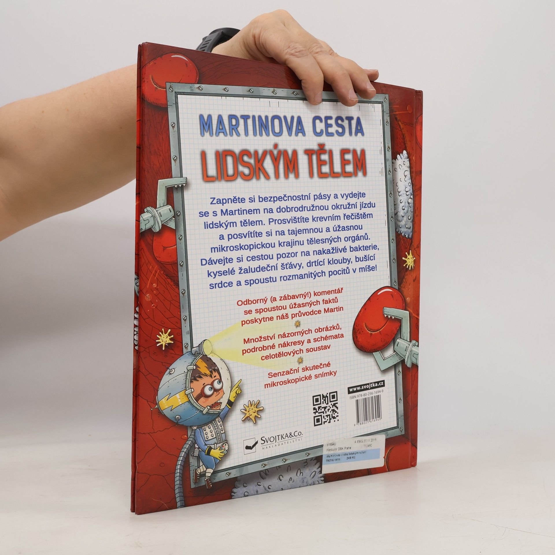Jack Challoner Martinova cesta lidským tělem