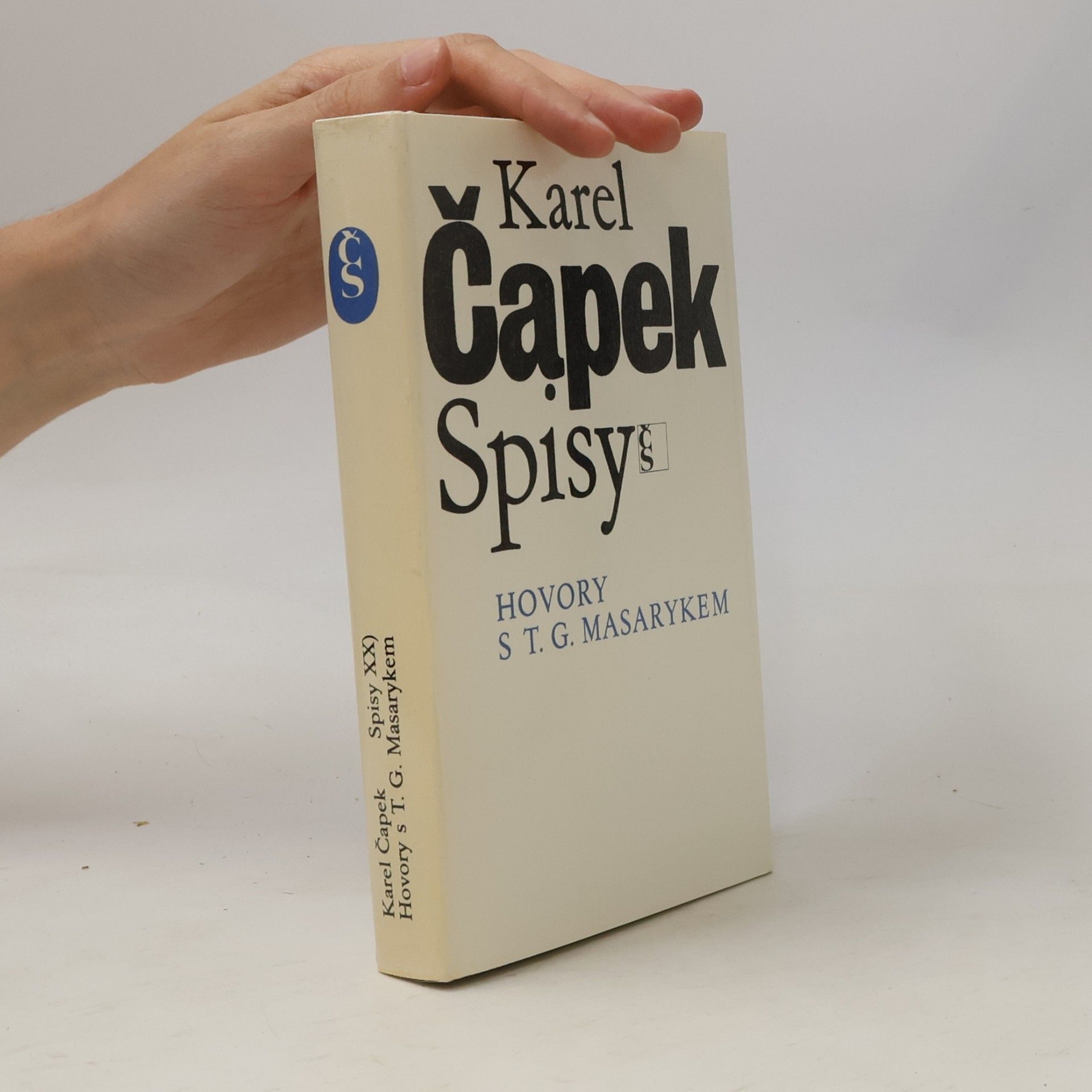 Karel Čapek Hovory s T. G. Masarykem