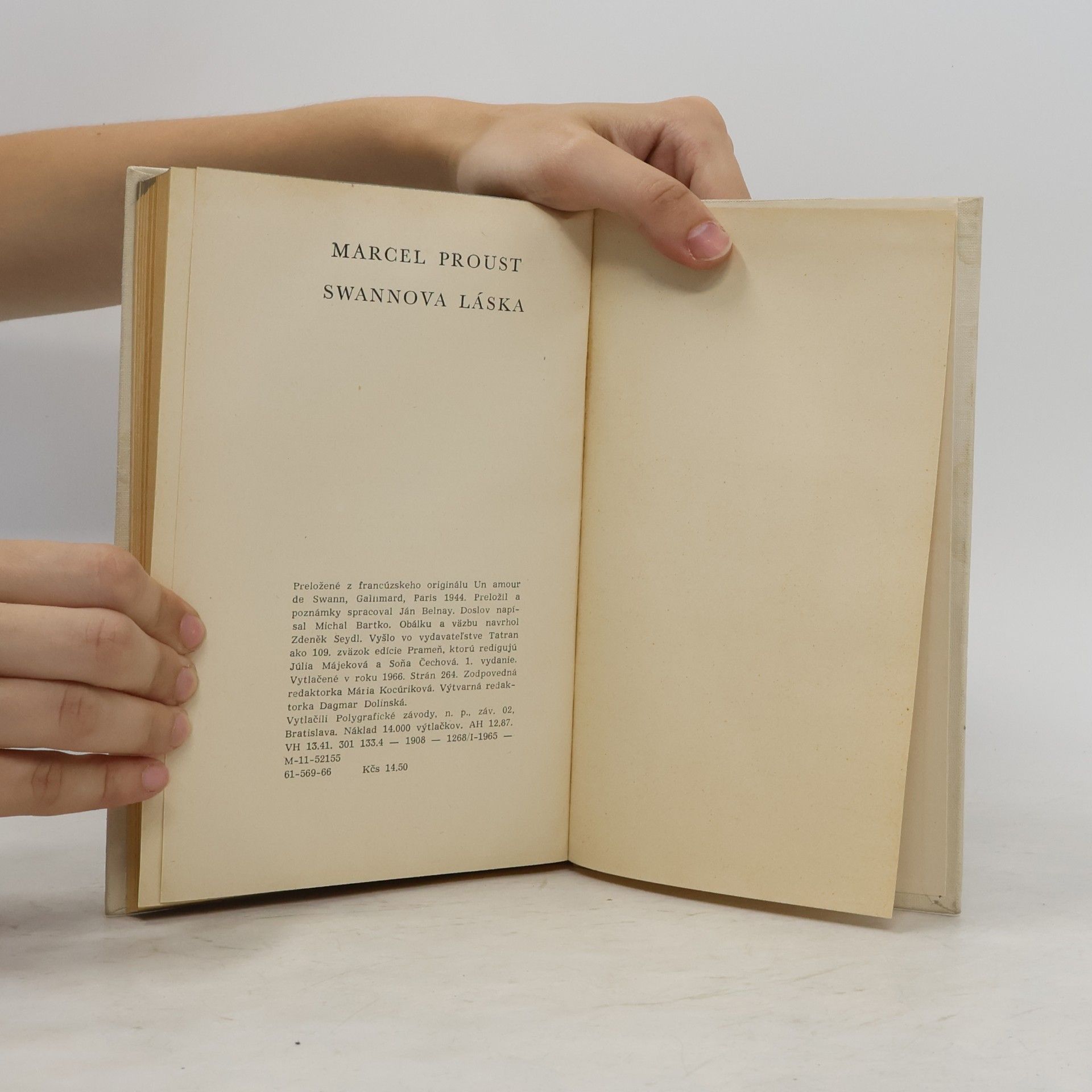 Marcel Proust Swannova láska