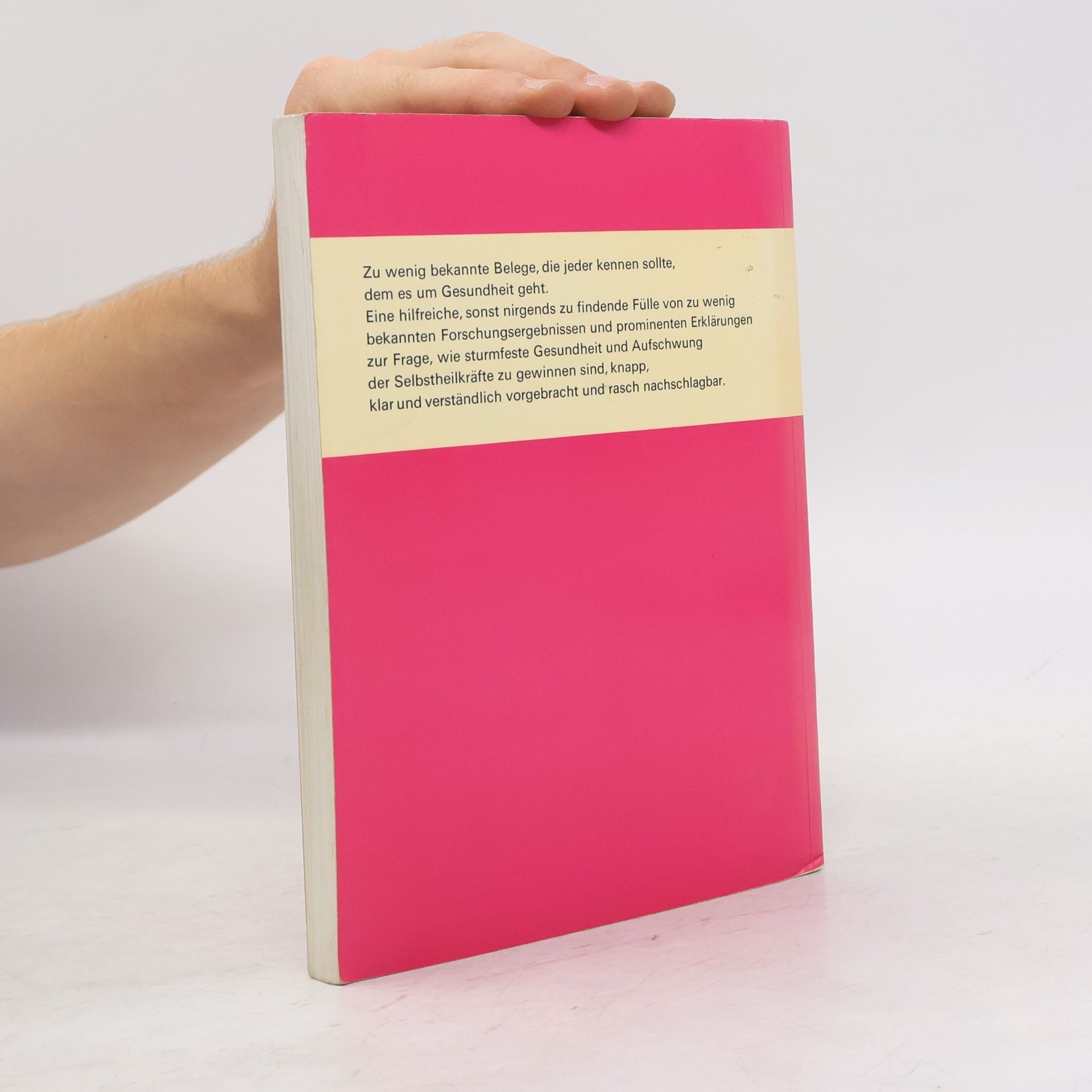 Ralph Bircher Fundgrube zu Gesundheitsfragen