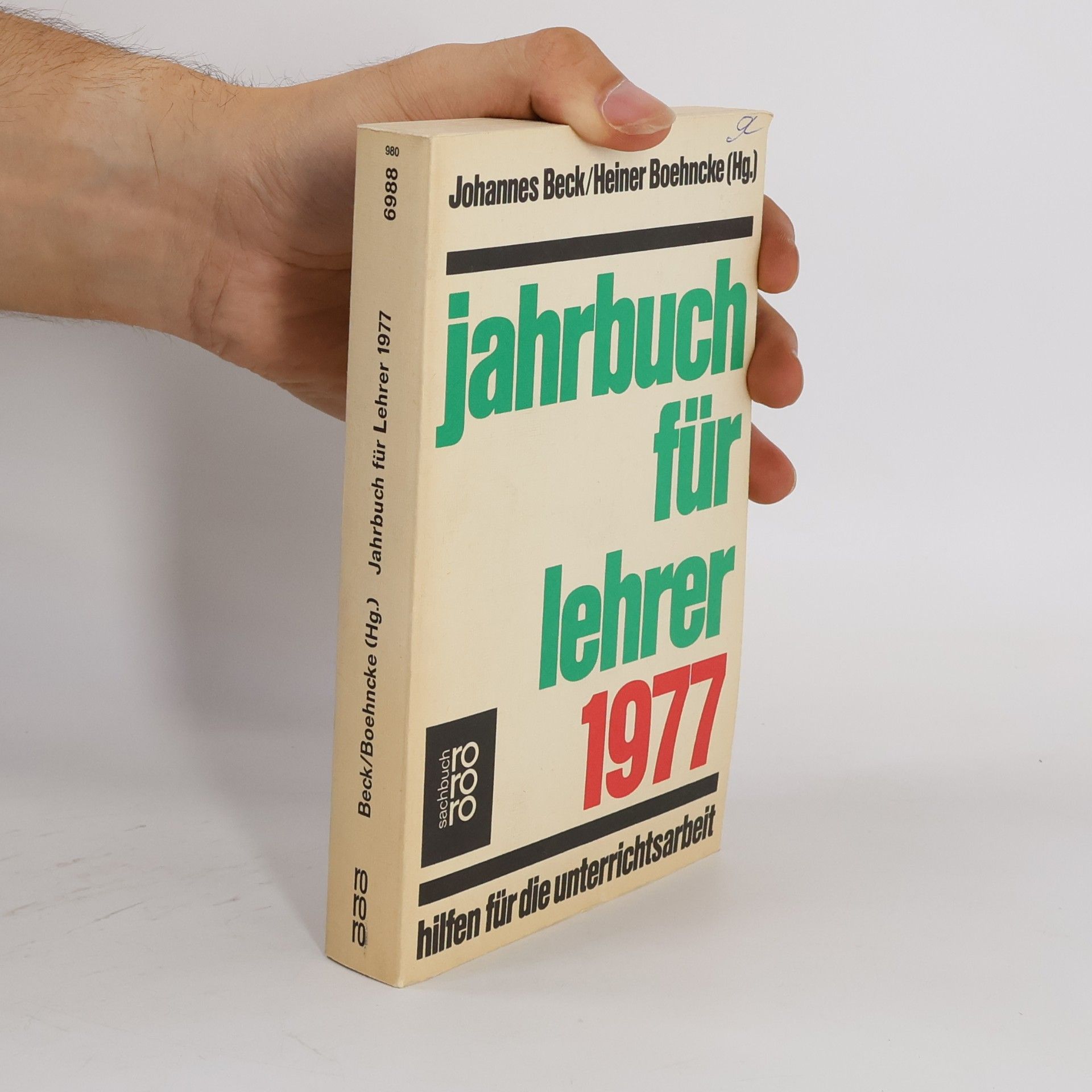 Heiner Boehncke Jahrbuch für Lehrer