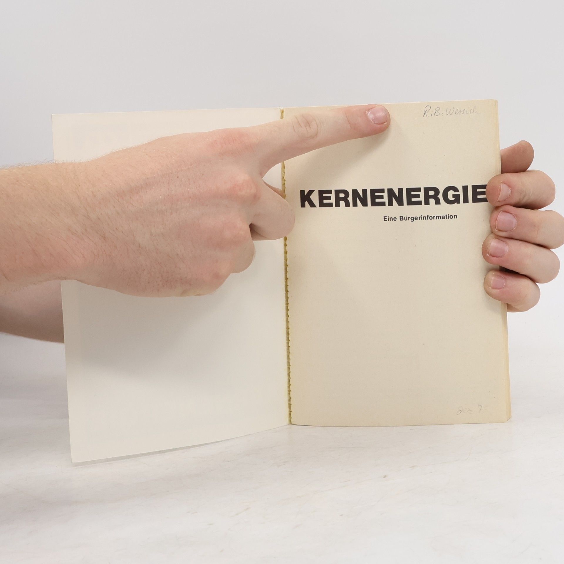 Kolektiv autorů Kernenergie: Eine Bürgerinformation