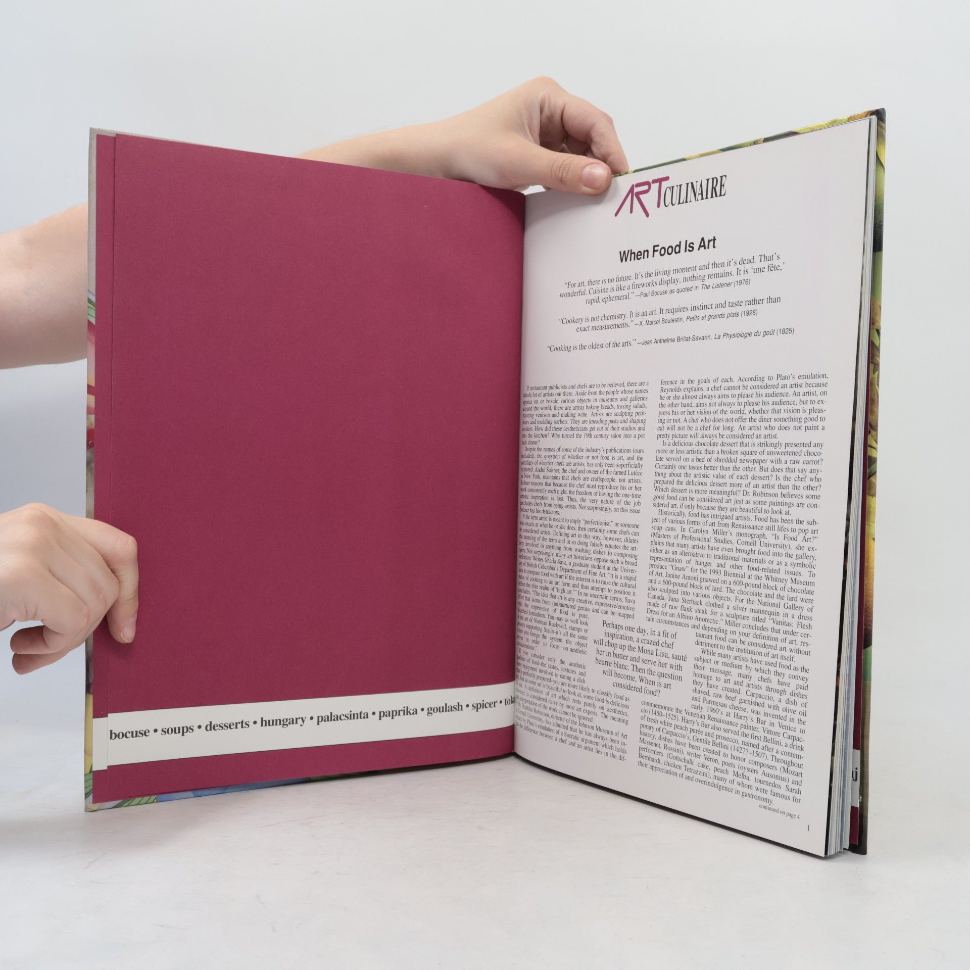 Various authors Art Culinaire 31.