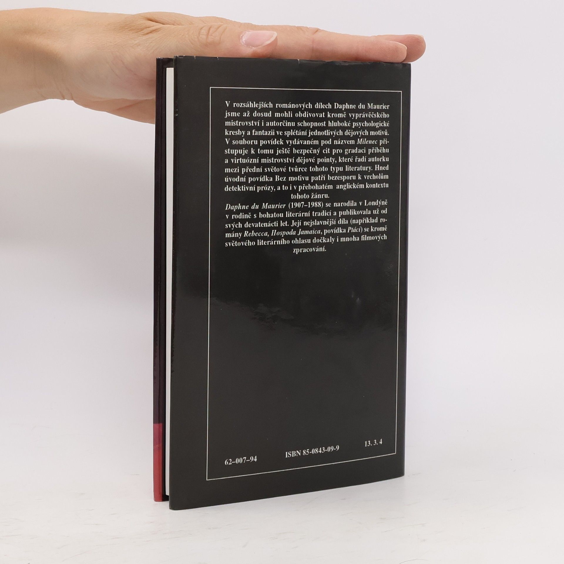Daphne du Maurier Milenec a jiné povídky