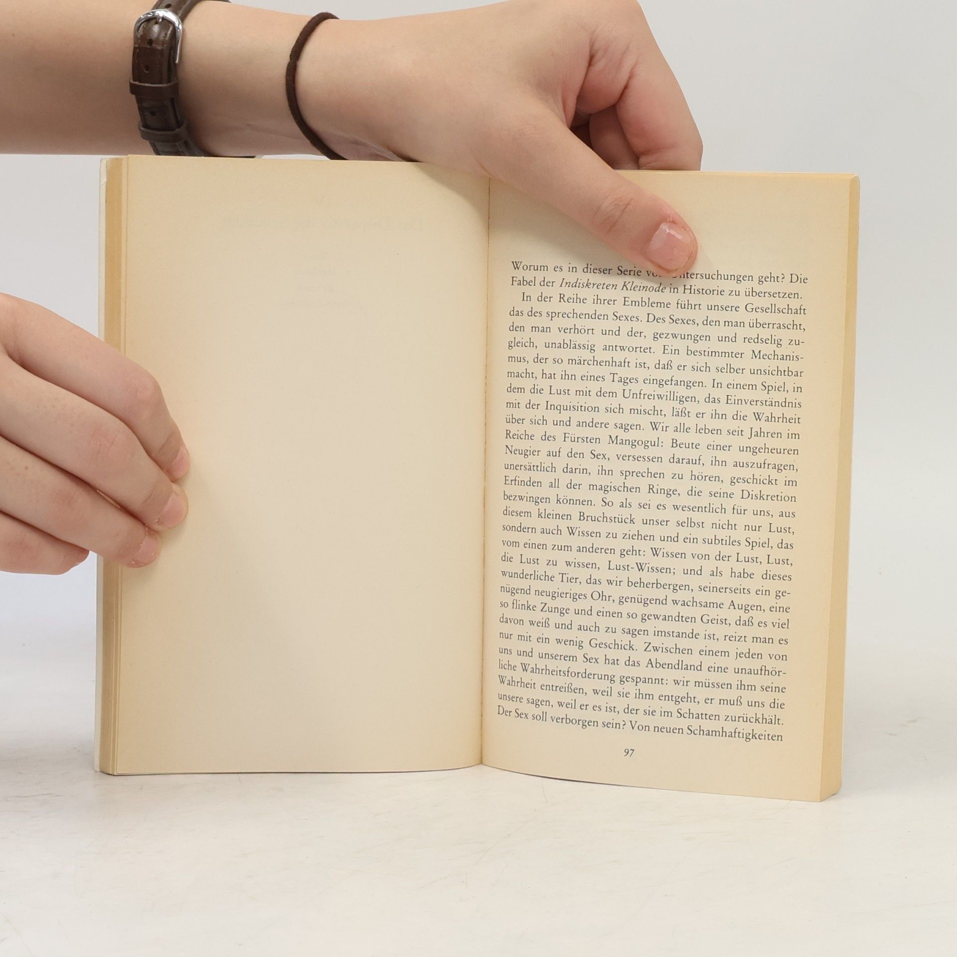 Michel Foucault Sexualität und Wahrheit 1