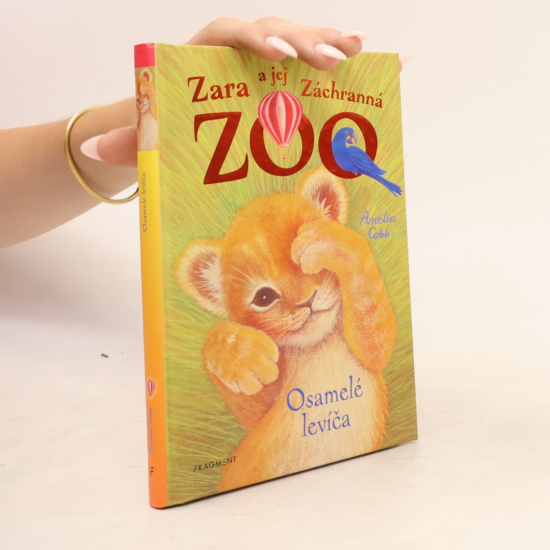 Amelia Cobb Zara a jej Záchranná zoo - Osamelé levíča