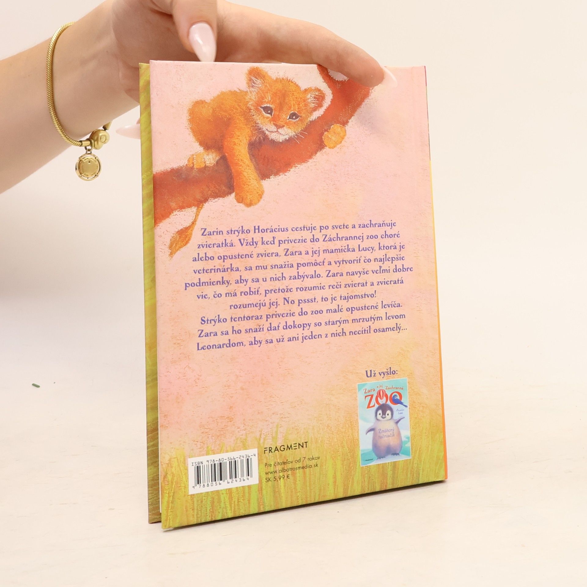 Amelia Cobb Zara a jej Záchranná zoo - Osamelé levíča