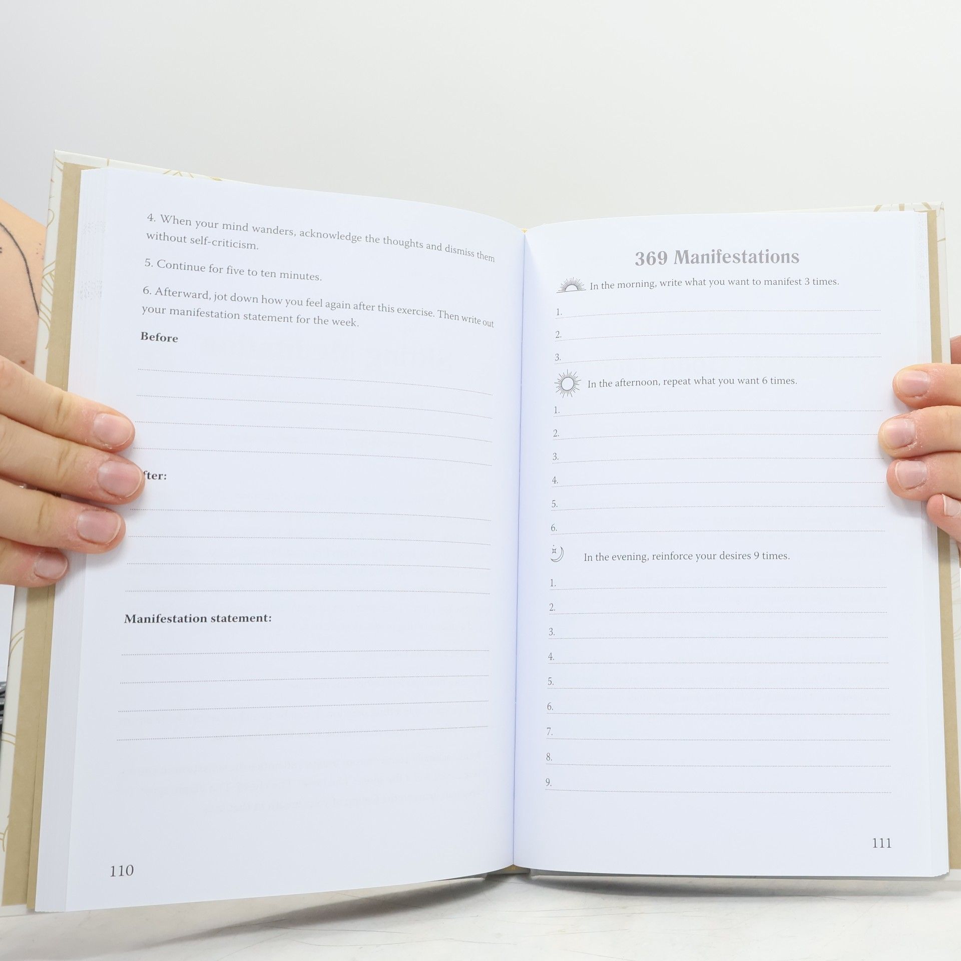 Berni Johnson The 369 Manifestation Journal: A 52-Week Guide to Using Divine Numbers and Law of Attraction Techniques to Manifest Your Desires