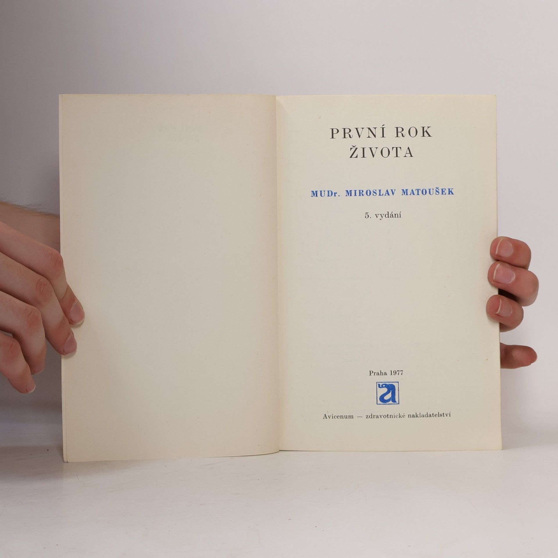 Miroslav Matoušek První rok života