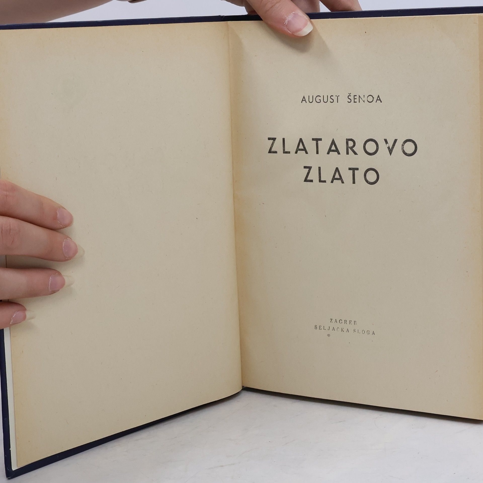 August Šenoa Zlatarovo zlato
