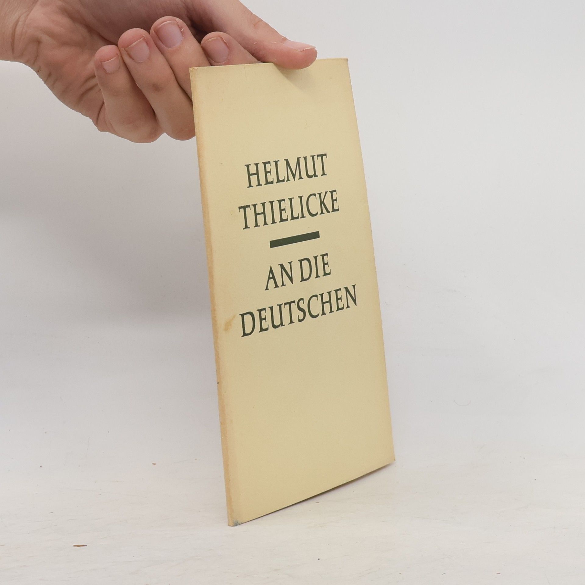 Helmut Thielicke An die Deutschen