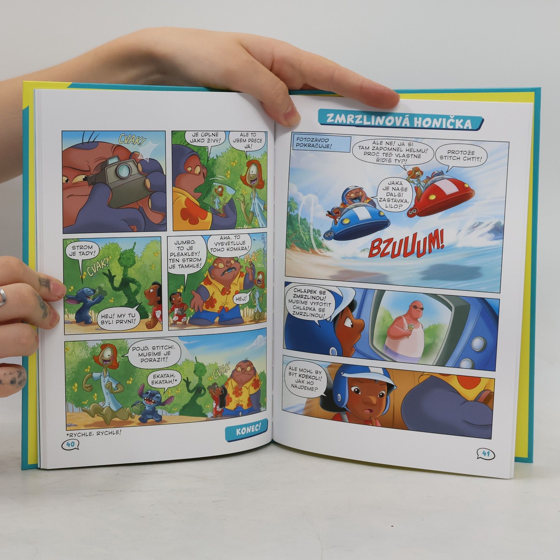 Lukáš Potužník Stitch - Napínavý závod