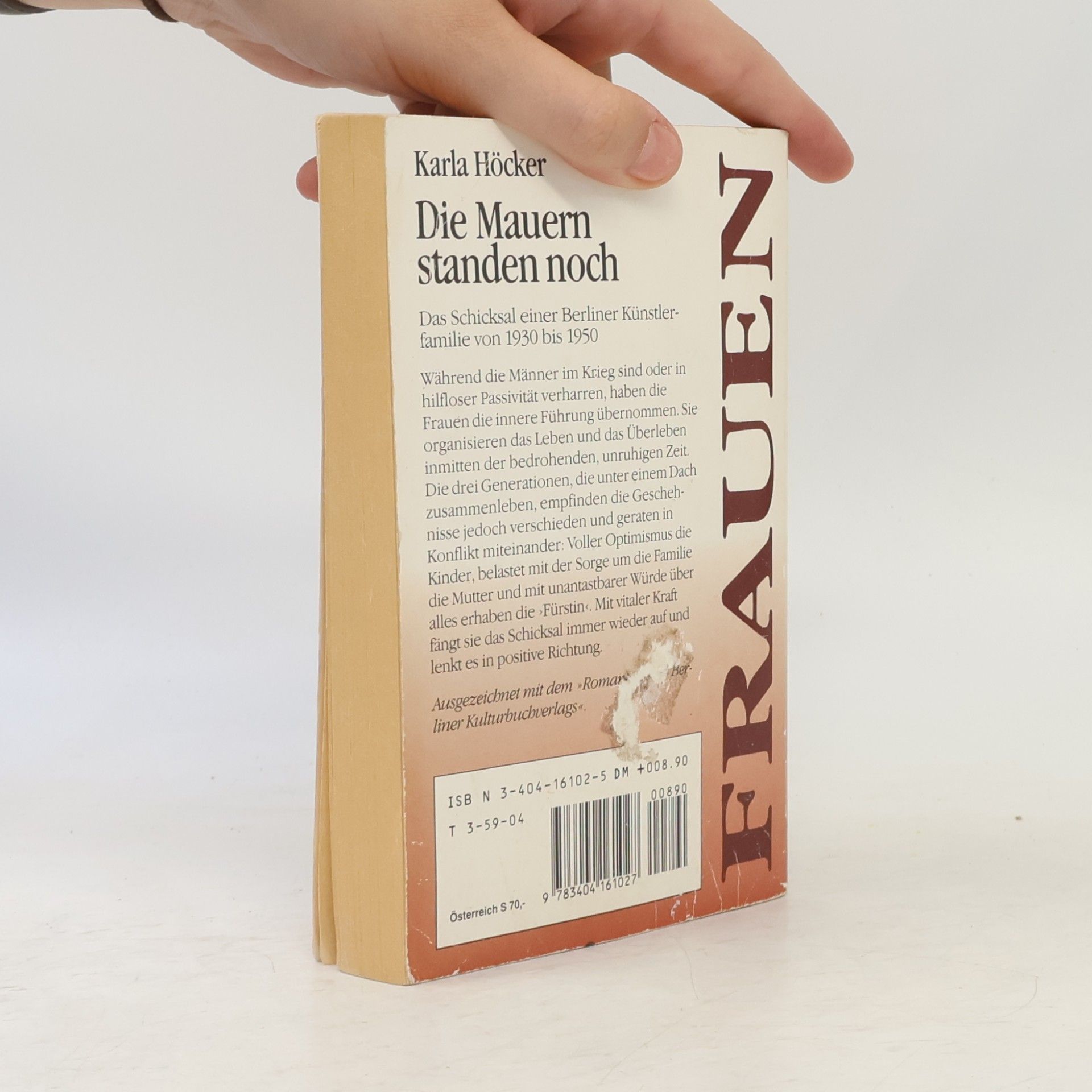 Karla Höcker Die Mauern standen noch