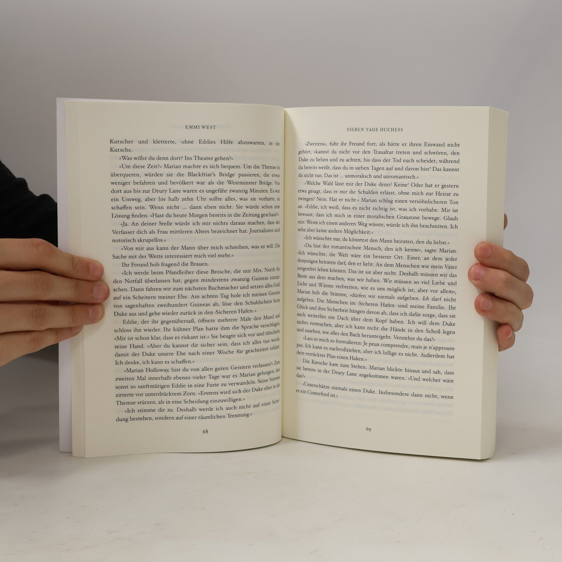 Emmi West Sieben Tage Duchess: Historischer Liebesroman
