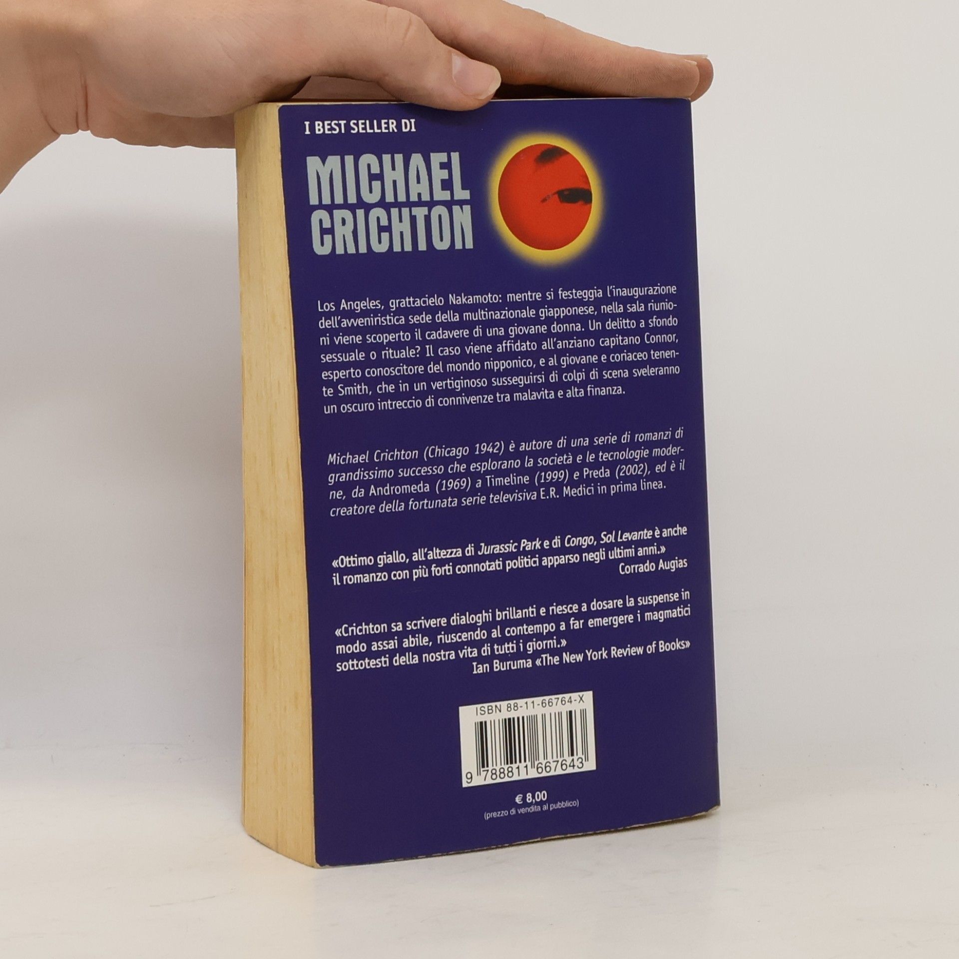 Michael Crichton Sol levante
