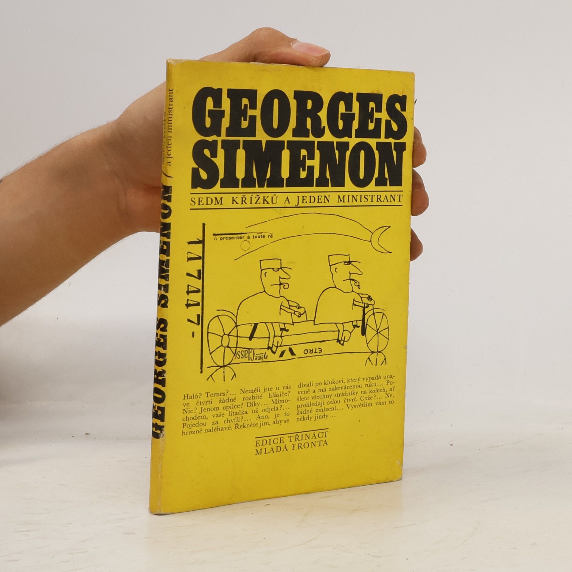 Georges Simenon Sedm křížků a jeden ministrant