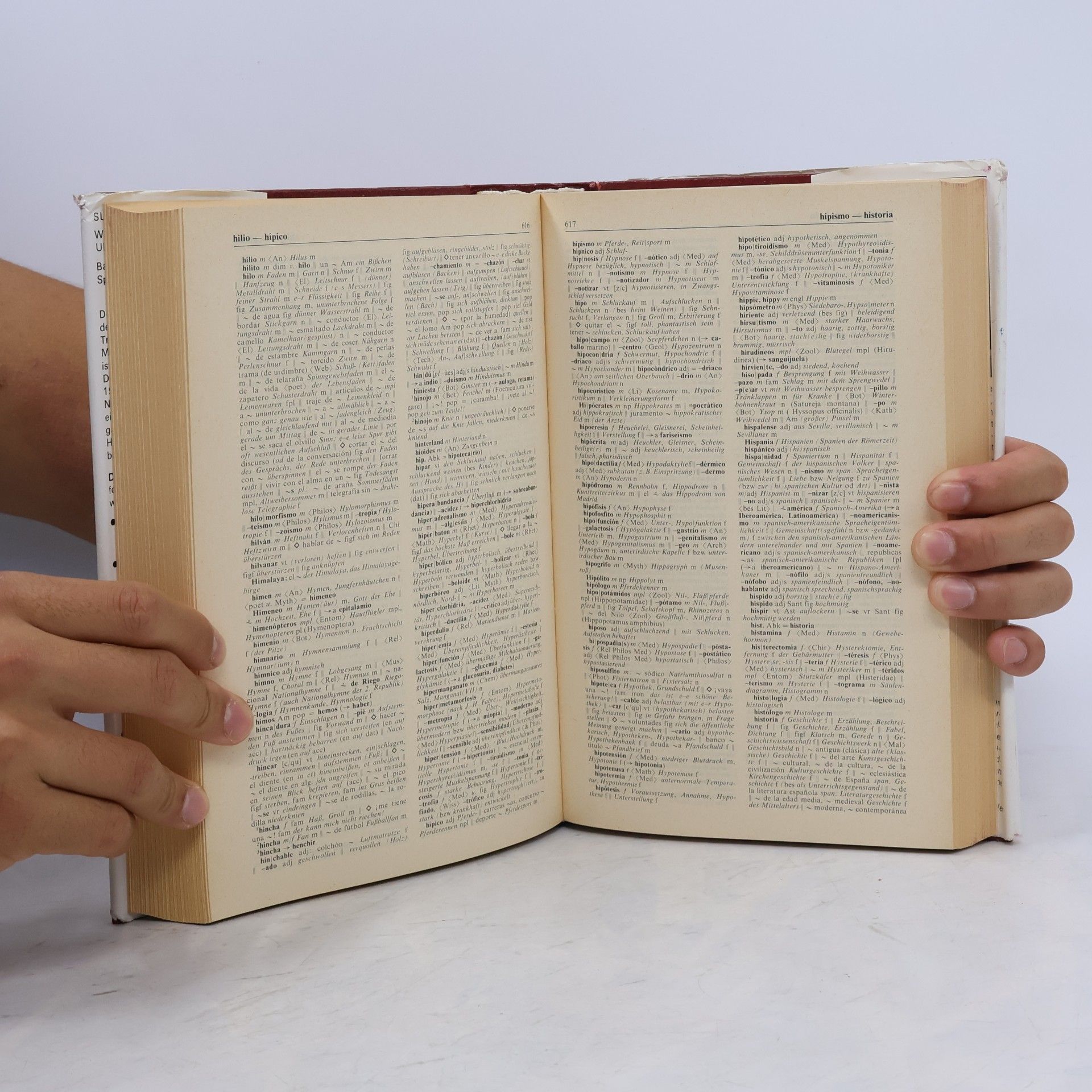 Rudolf J. Slaby Wörterbuch der spanischen und deutschen Sprache