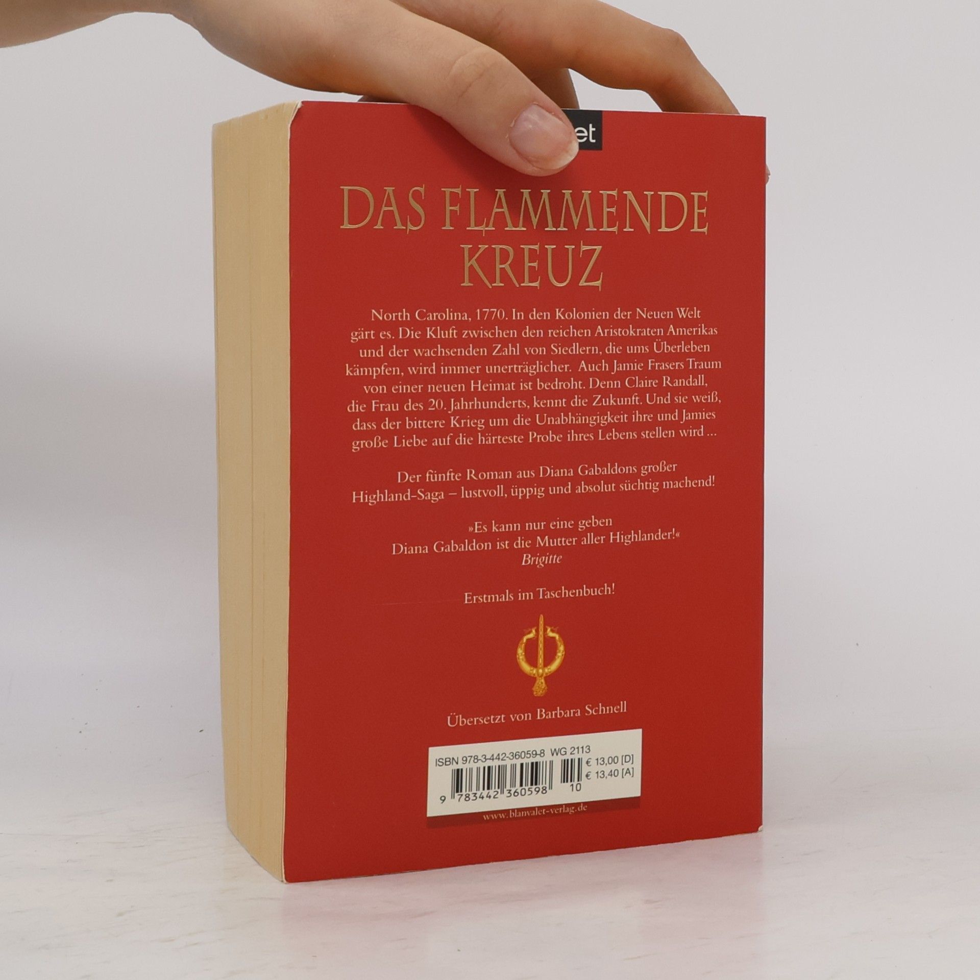 Diana Gabaldon Das flammende Kreuz
