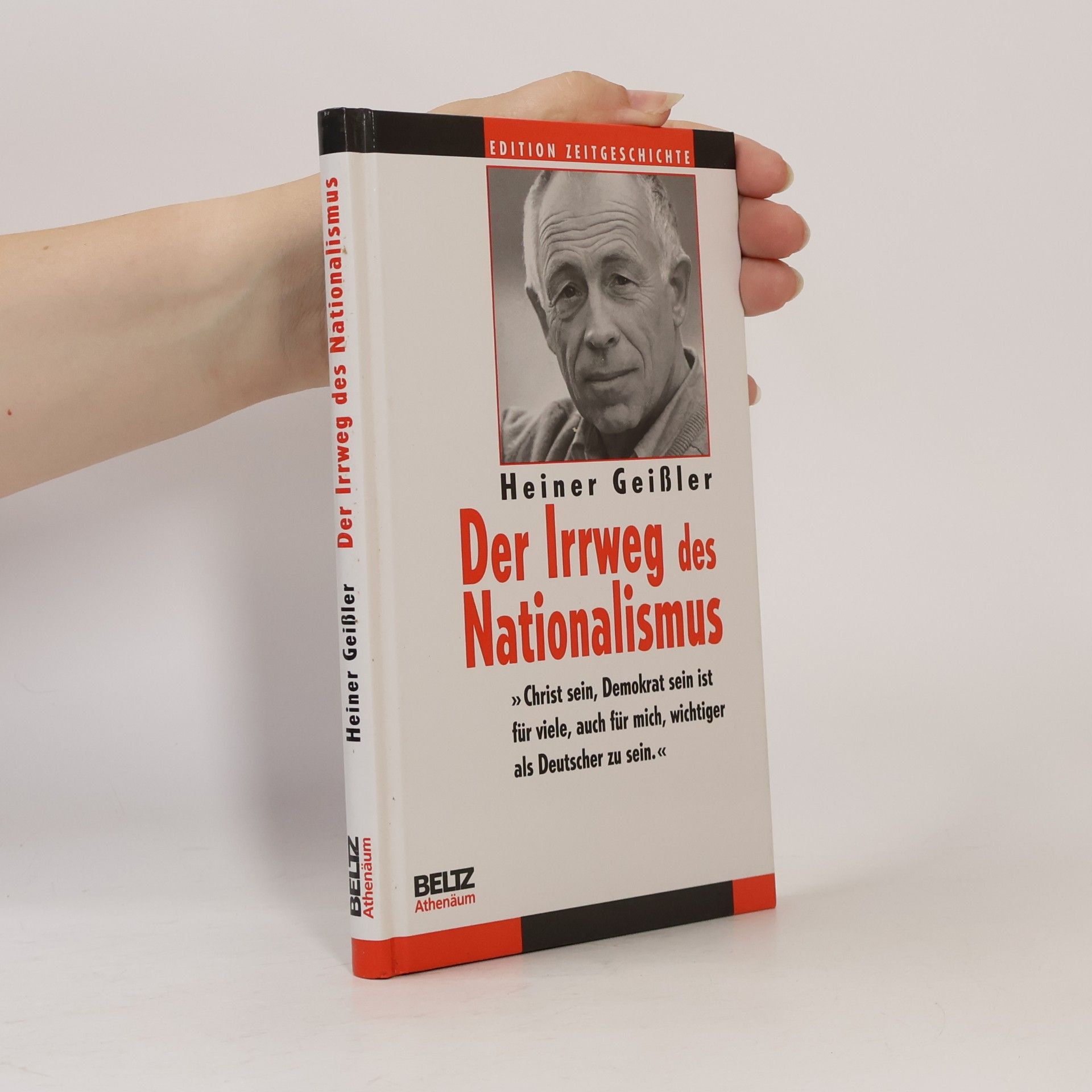 Heiner Geißler Der Irrweg des Nationalismus
