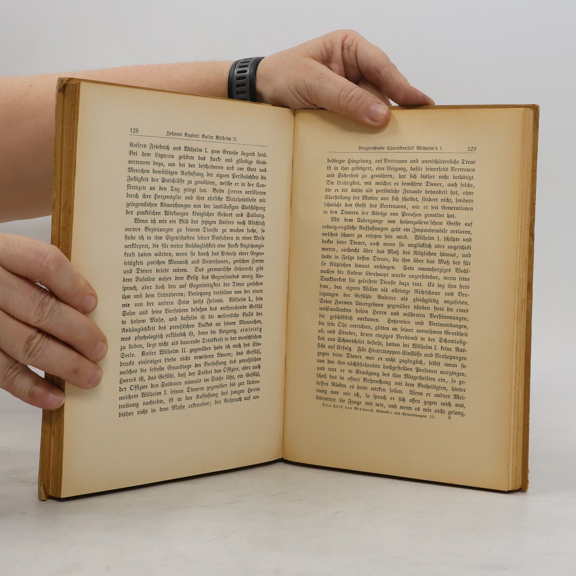 Fürft Otto v. Bismard Erinnerung und Gebante