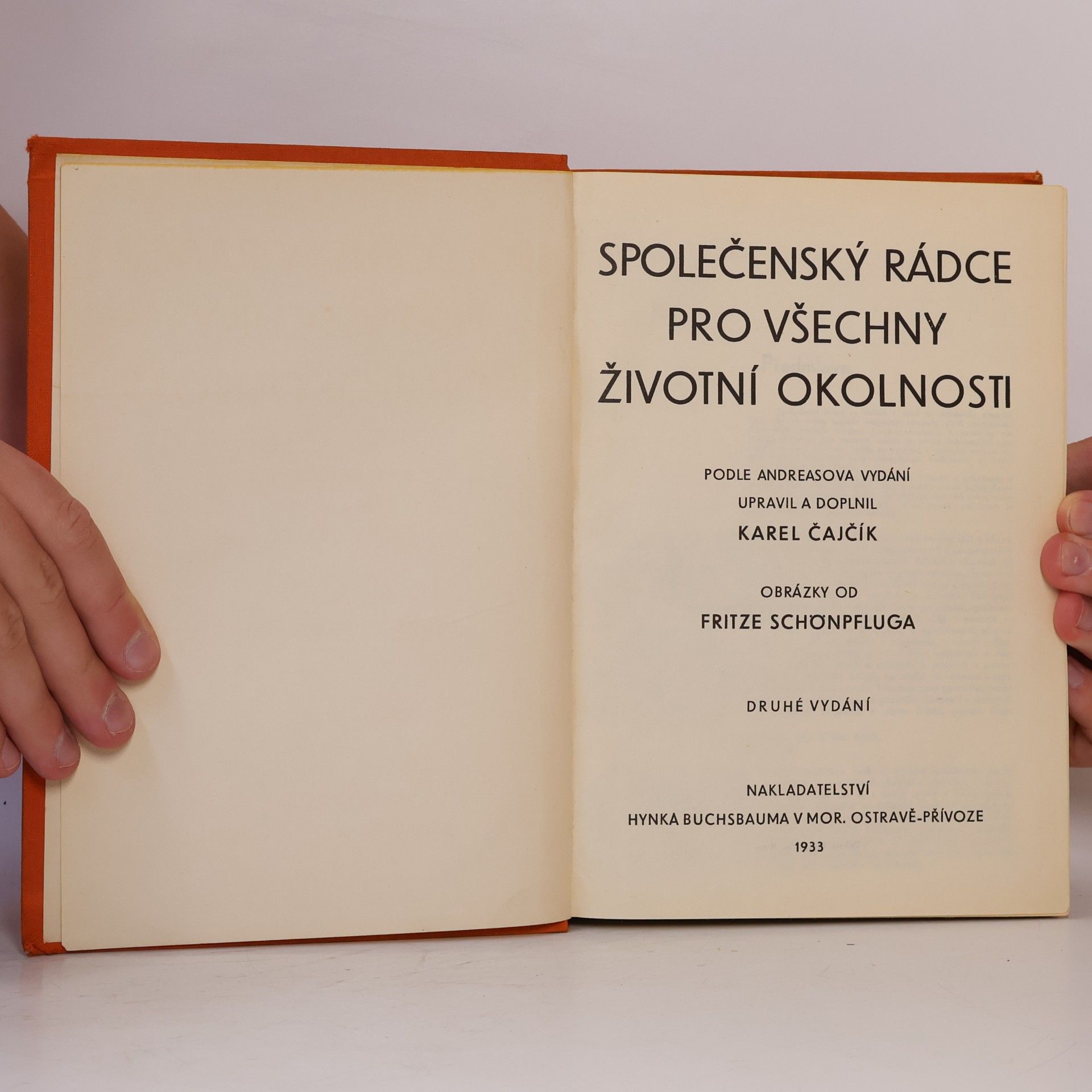 Karel Čajčík Společenský rádce pro všechny životní okolnosti