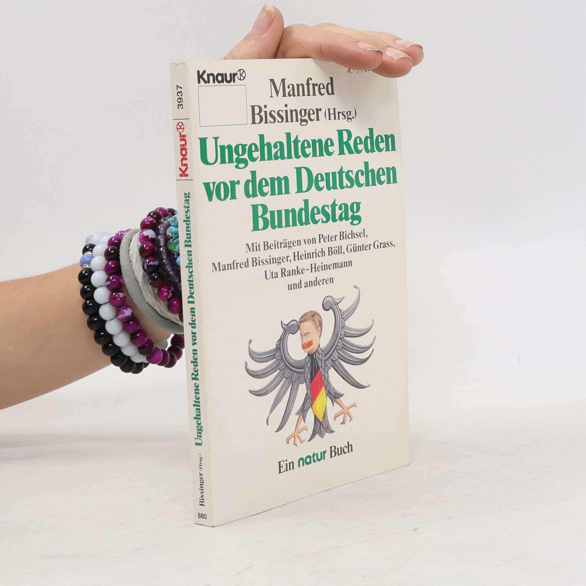 Manfred Bissinger Ungehaltene Reden vor dem Deutschen Bundestag