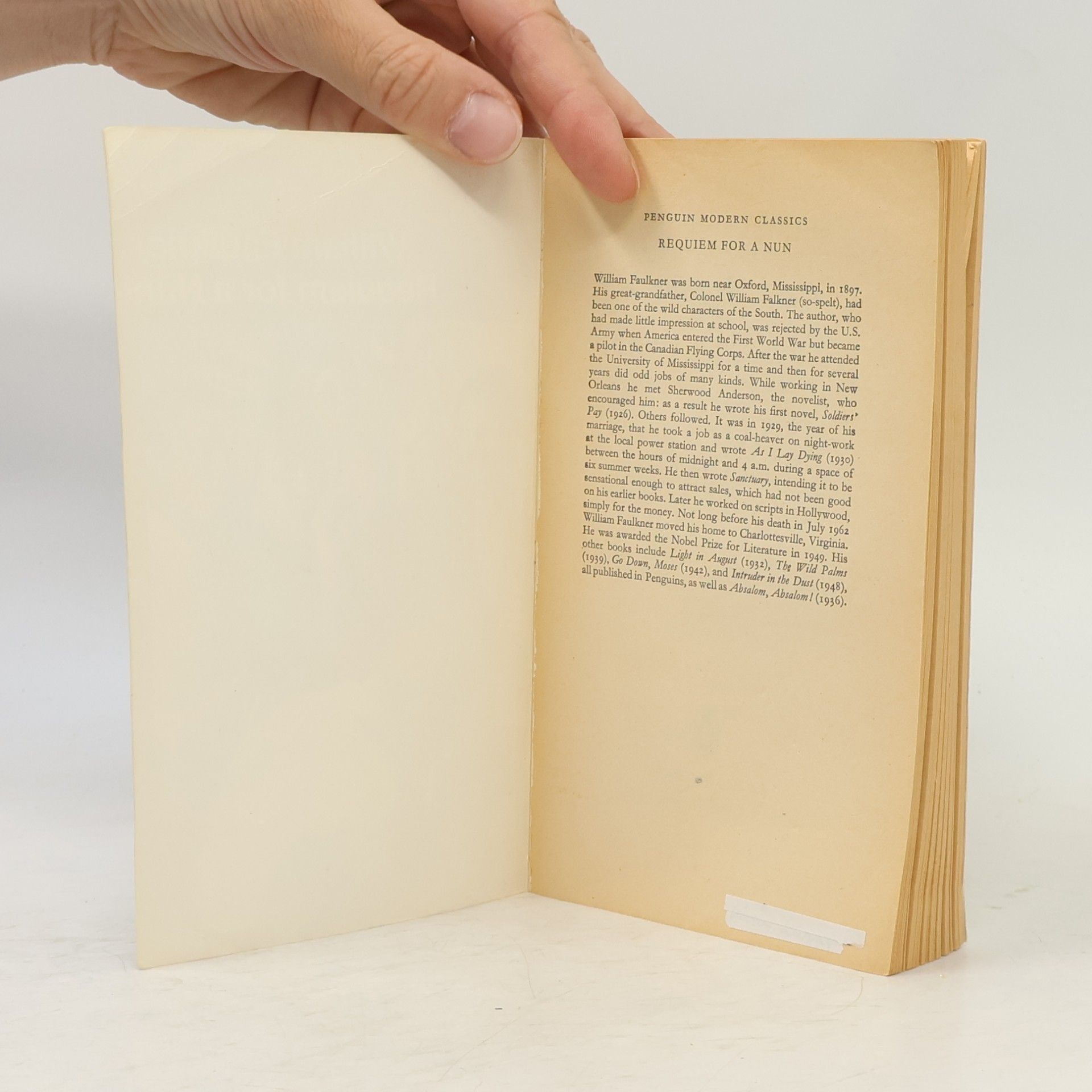 William Faulkner Requiem for a Nun