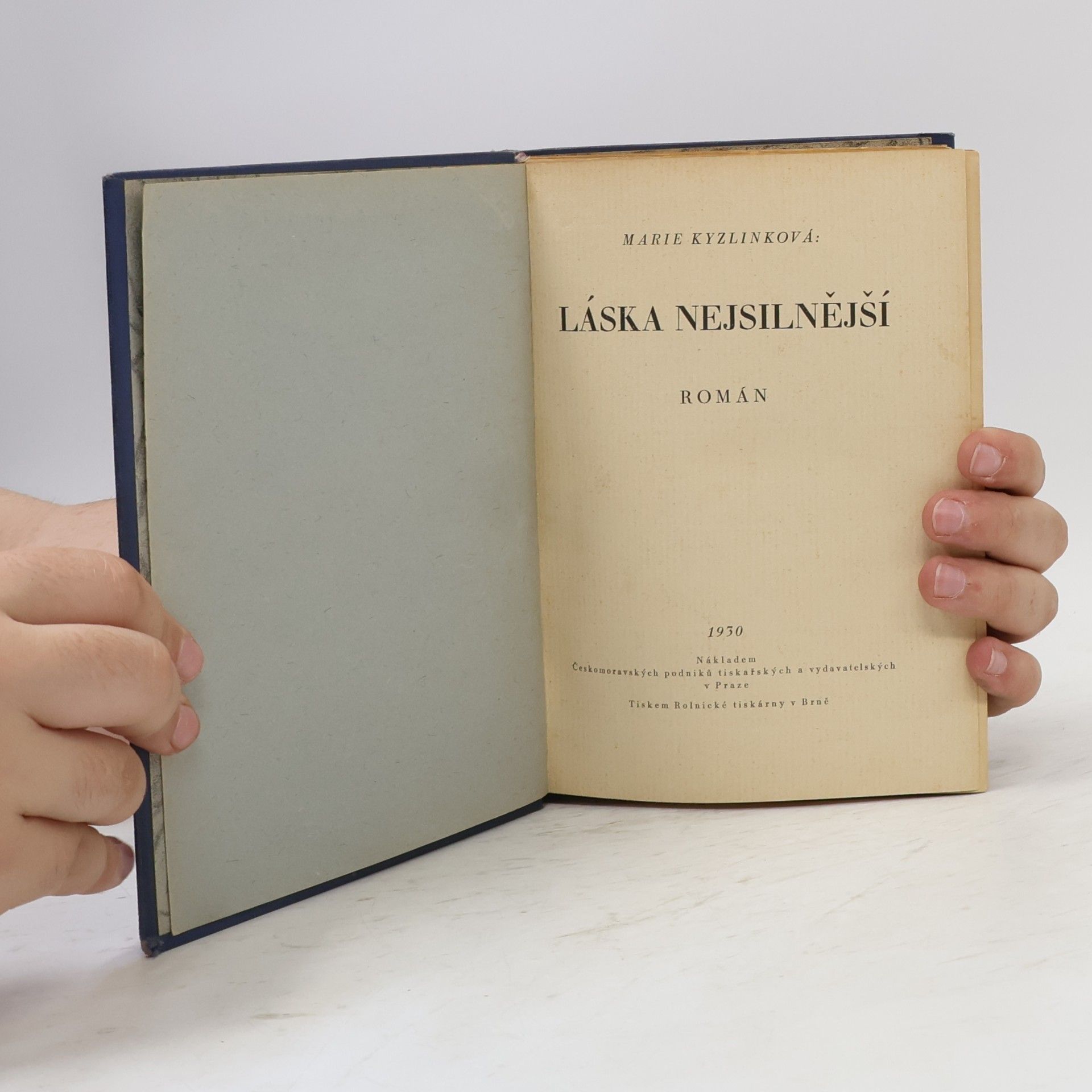 Marie Kyzlinková Láska nejsilnější