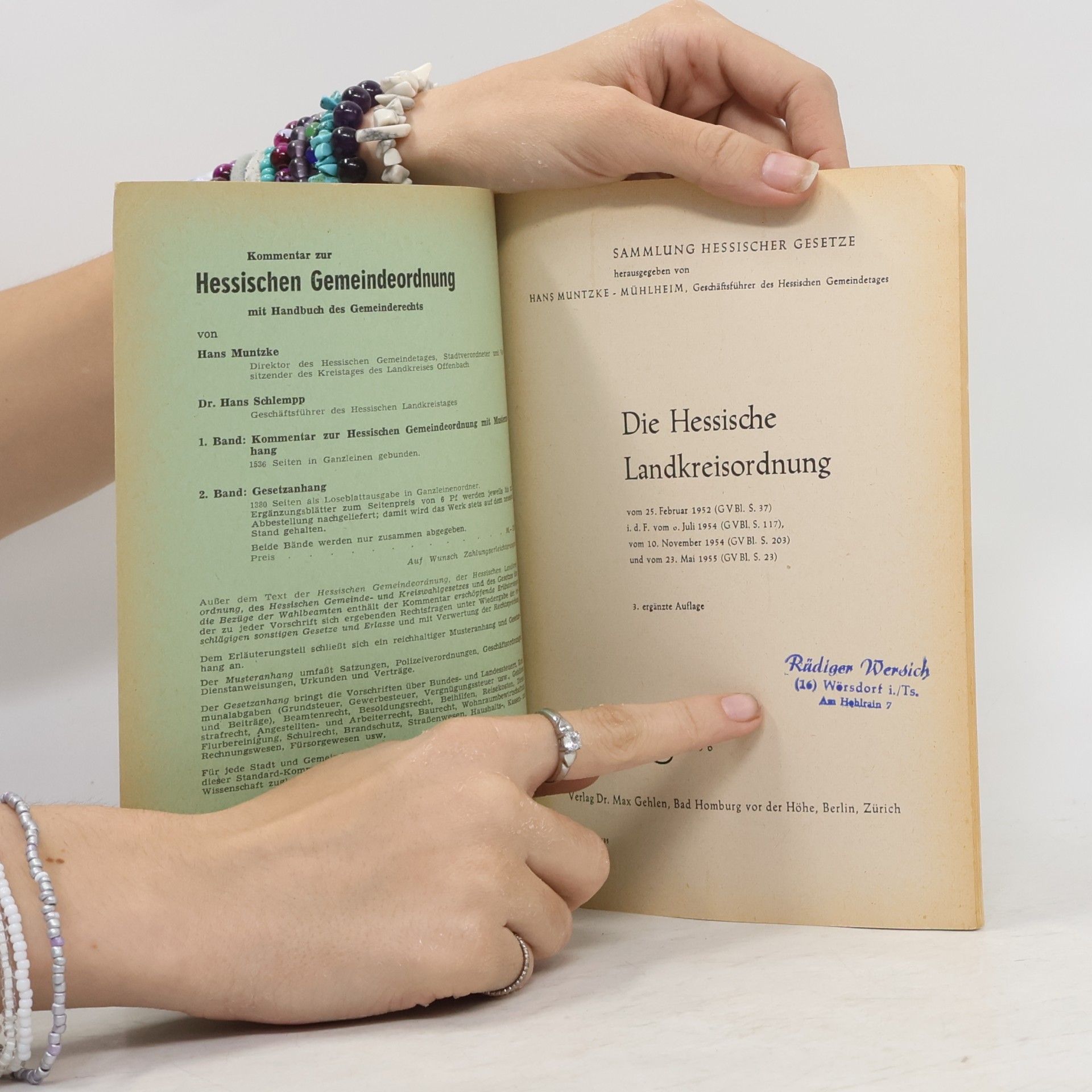 Autorenkollektiv Die Hessische Landkreisordnung