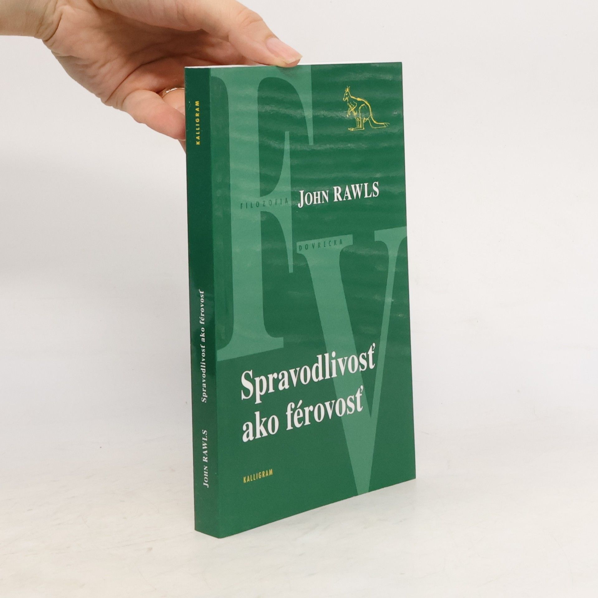 John Rawls Spravodlivosť ako férovosť