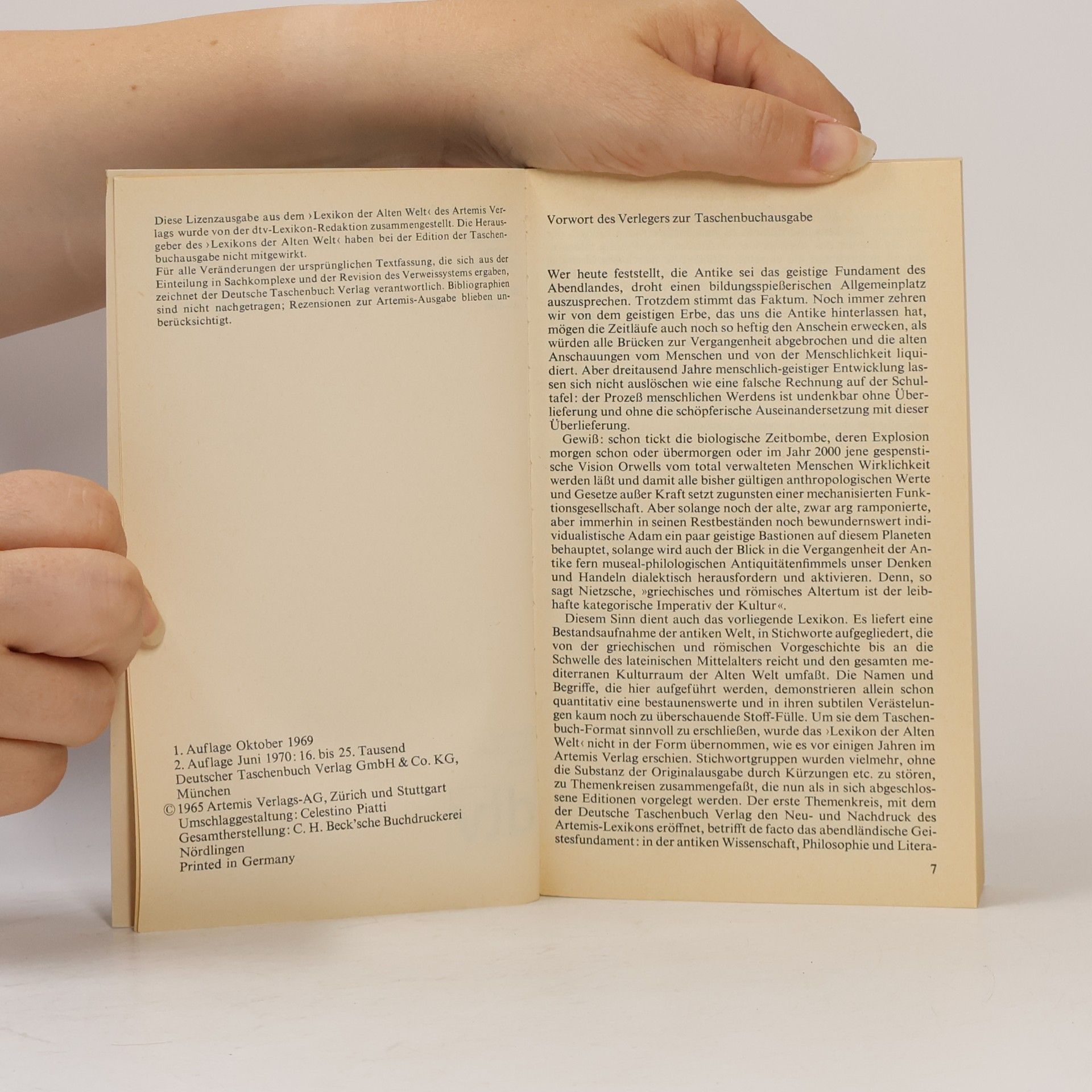 Autorenkollektiv DTV-Lexikon der Antike. Philosophie. Literatur. Wissenschaft. 1. A-Din