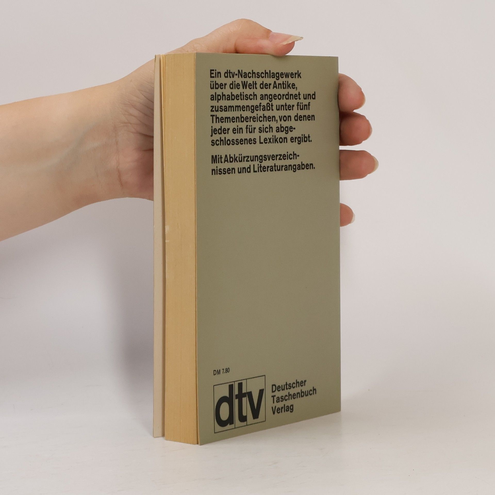 Various authors dtv-Lexikon der Antike. Geschichte Band 3. N-Z