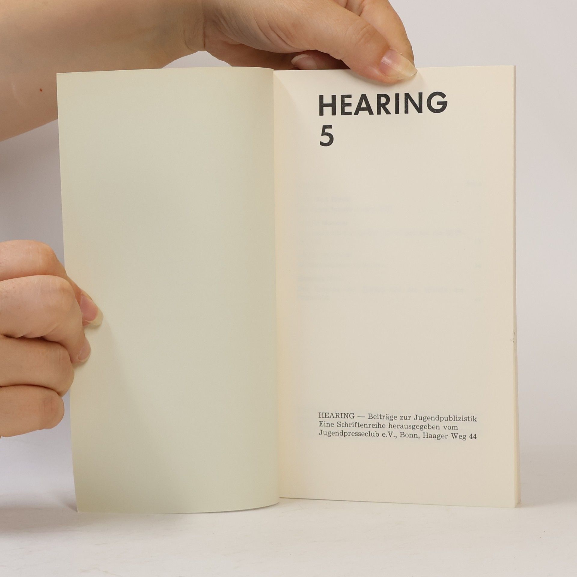 Karl Veit Riedel Hearing 5