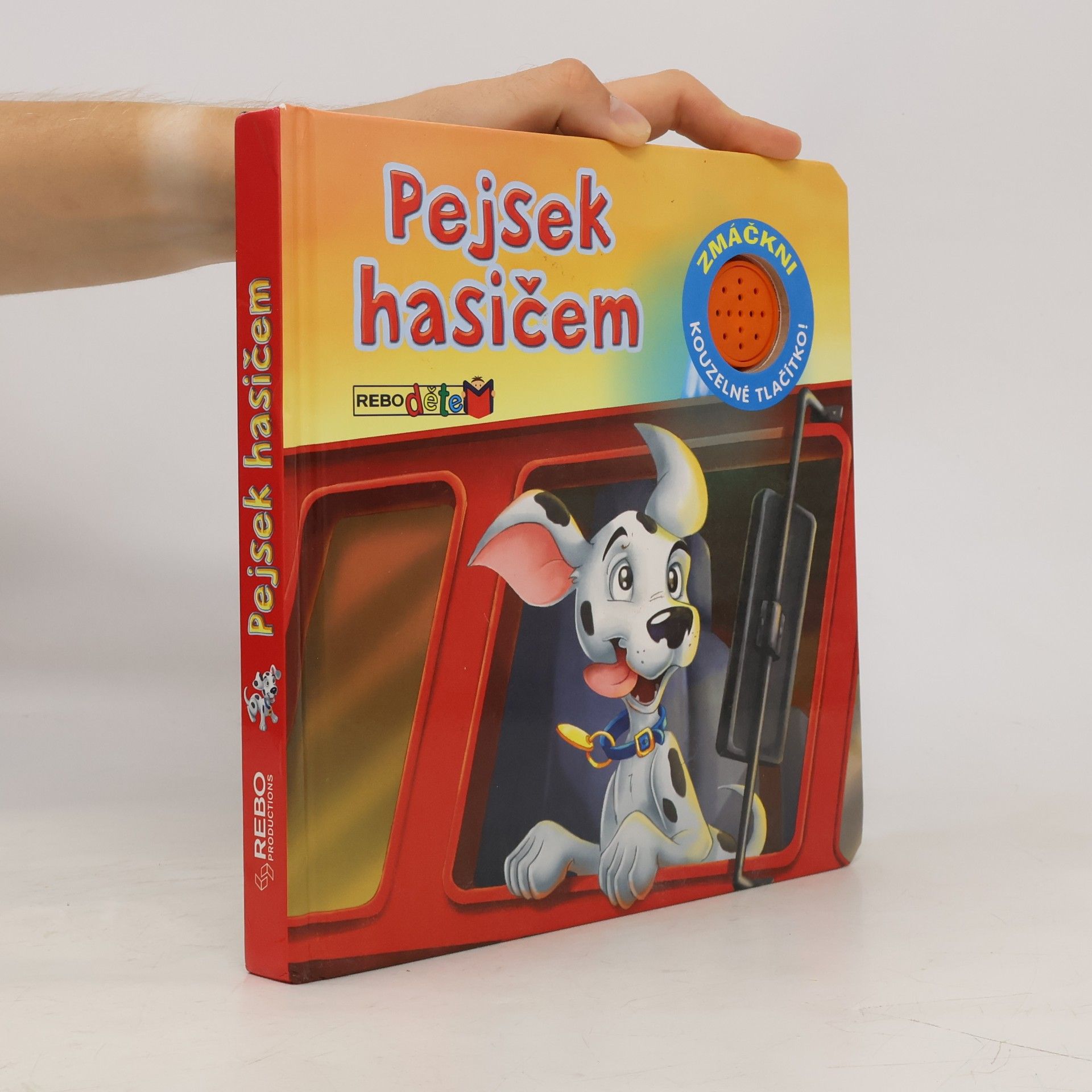 Kimberly Weinberger Pejsek hasičem