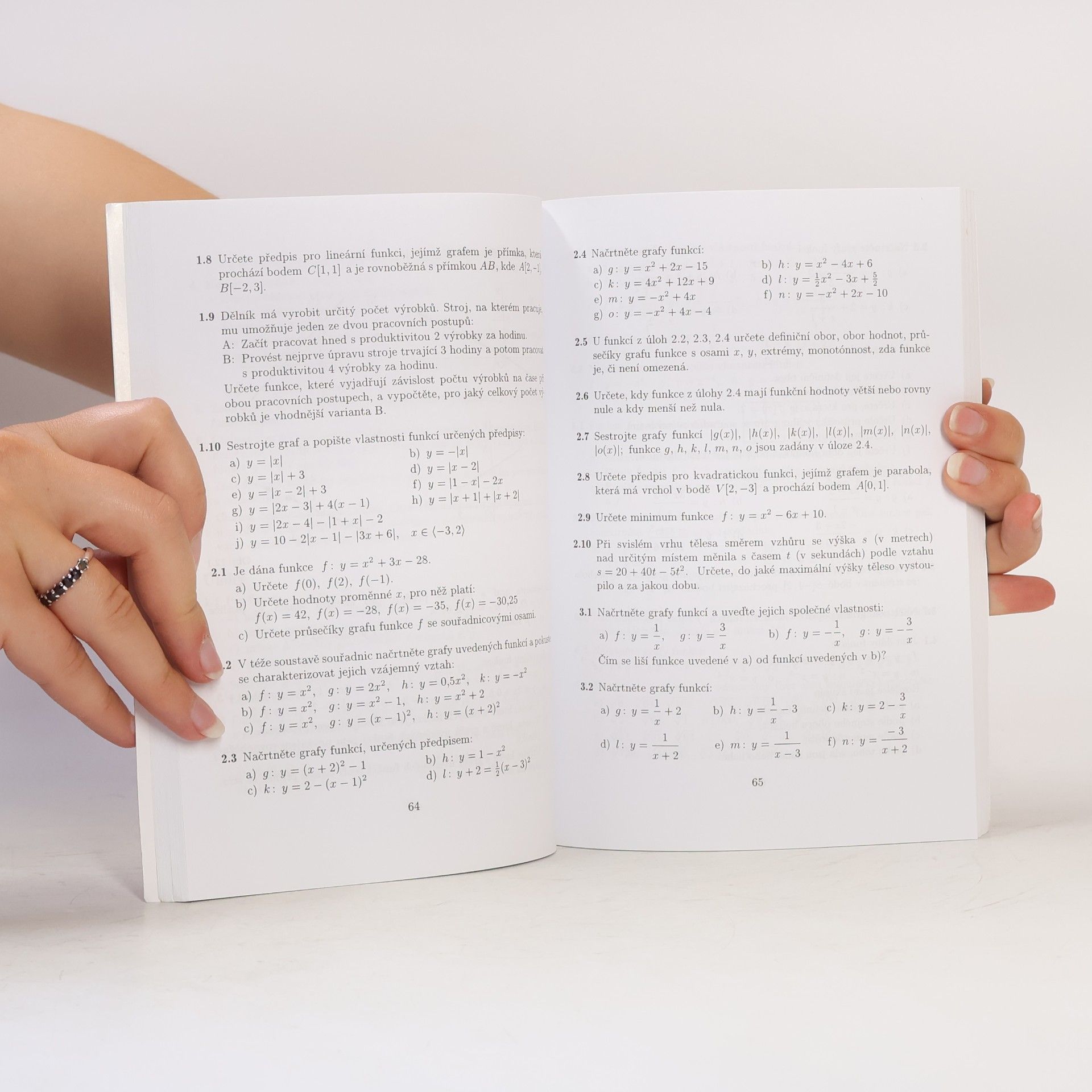 Kolektiv autorů Sbírka úloh z matematiky pro střední školy. Maturitní minimum