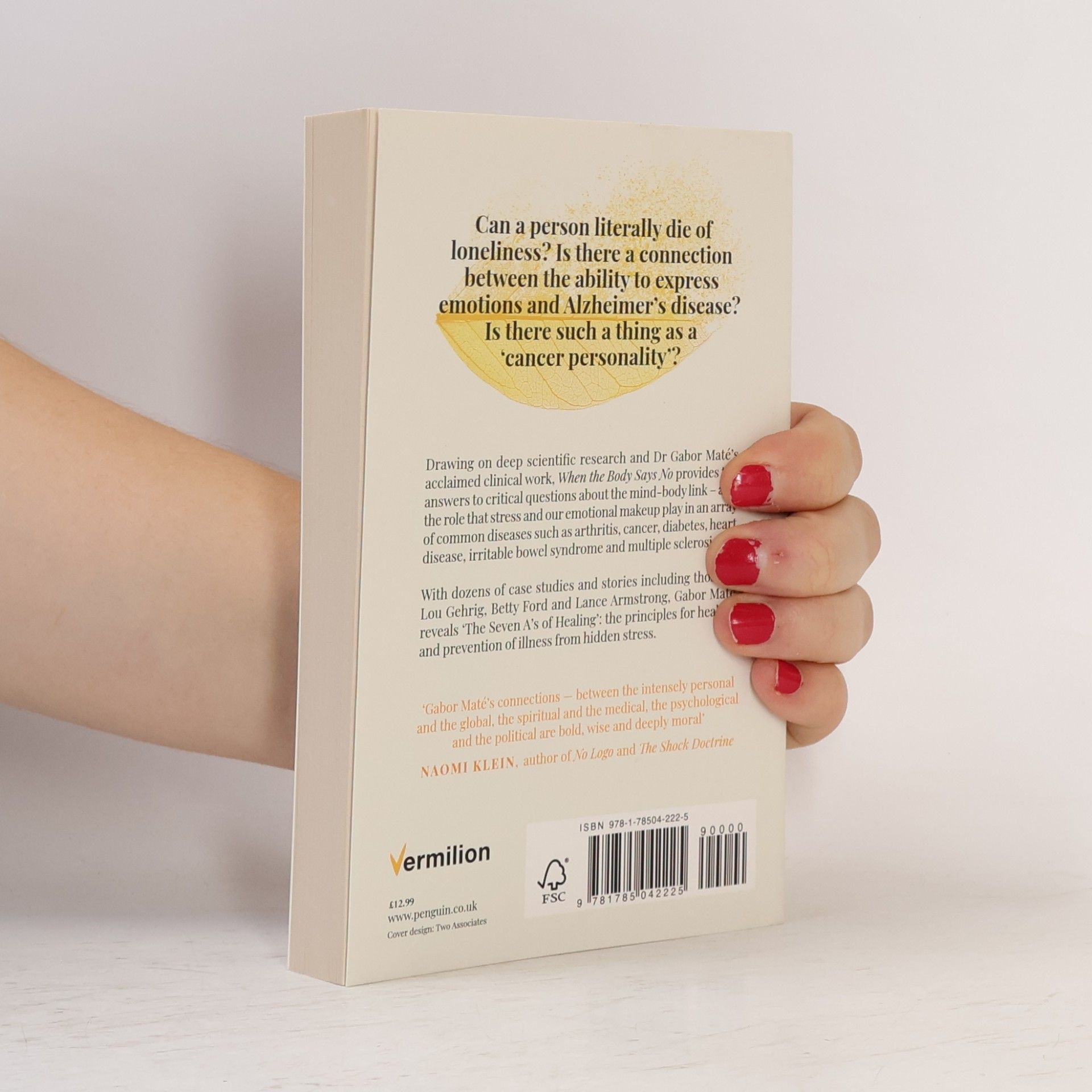 Gabor Maté When the Body Says No