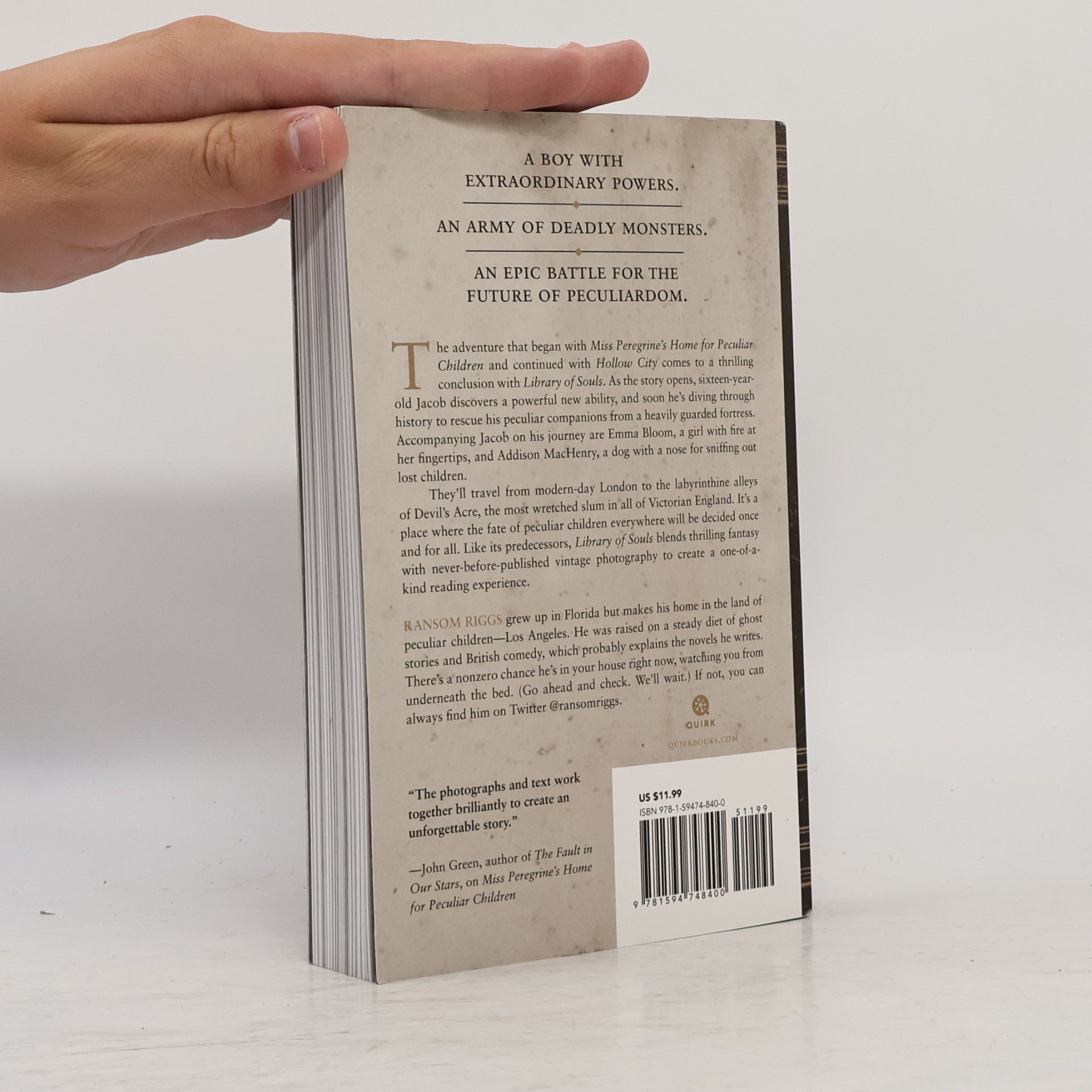 Ransom Riggs Library of Souls