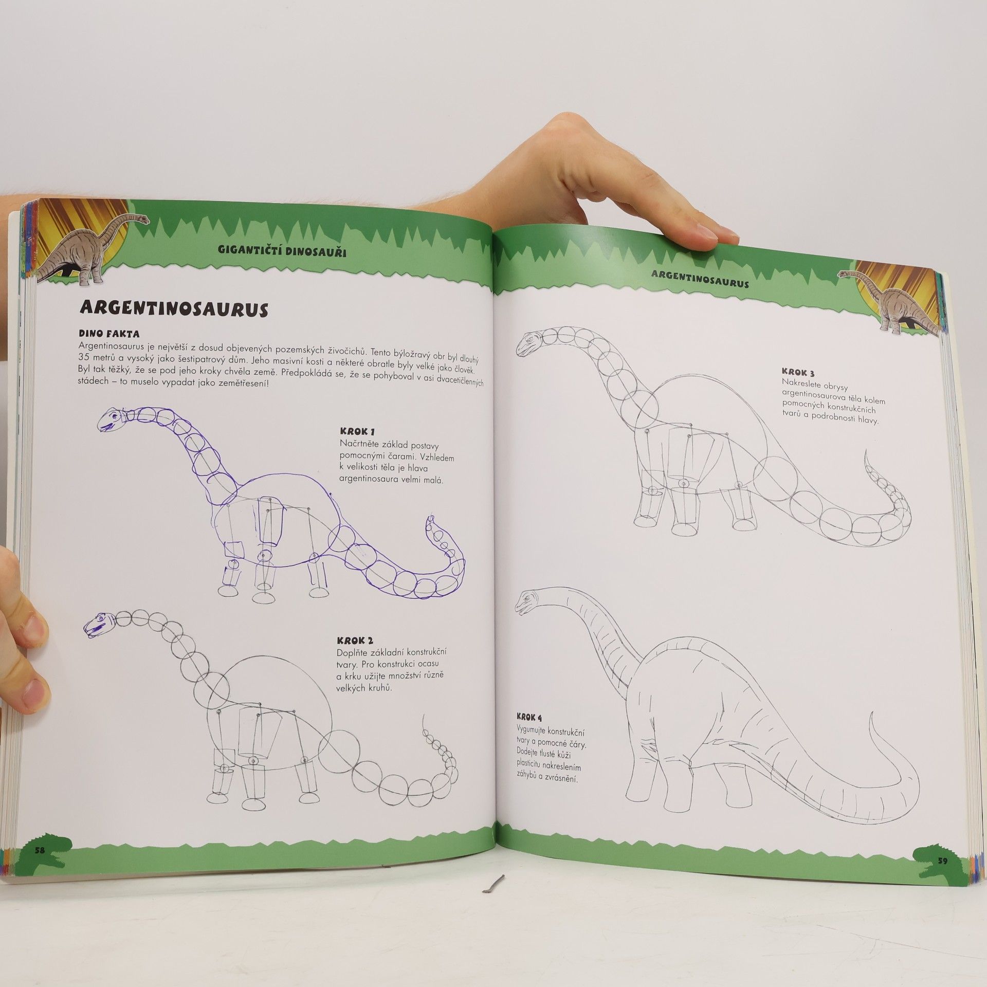 Steve Beaumont Kreslíme dinosaury