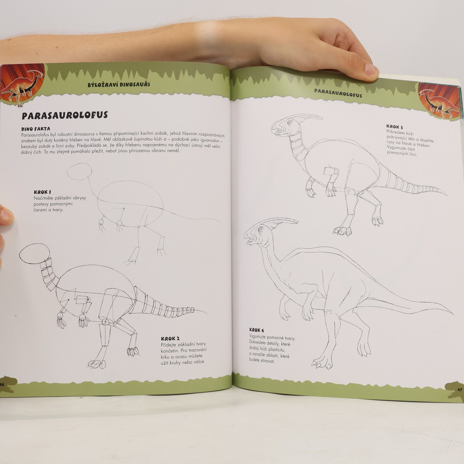 Steve Beaumont Kreslíme dinosaury