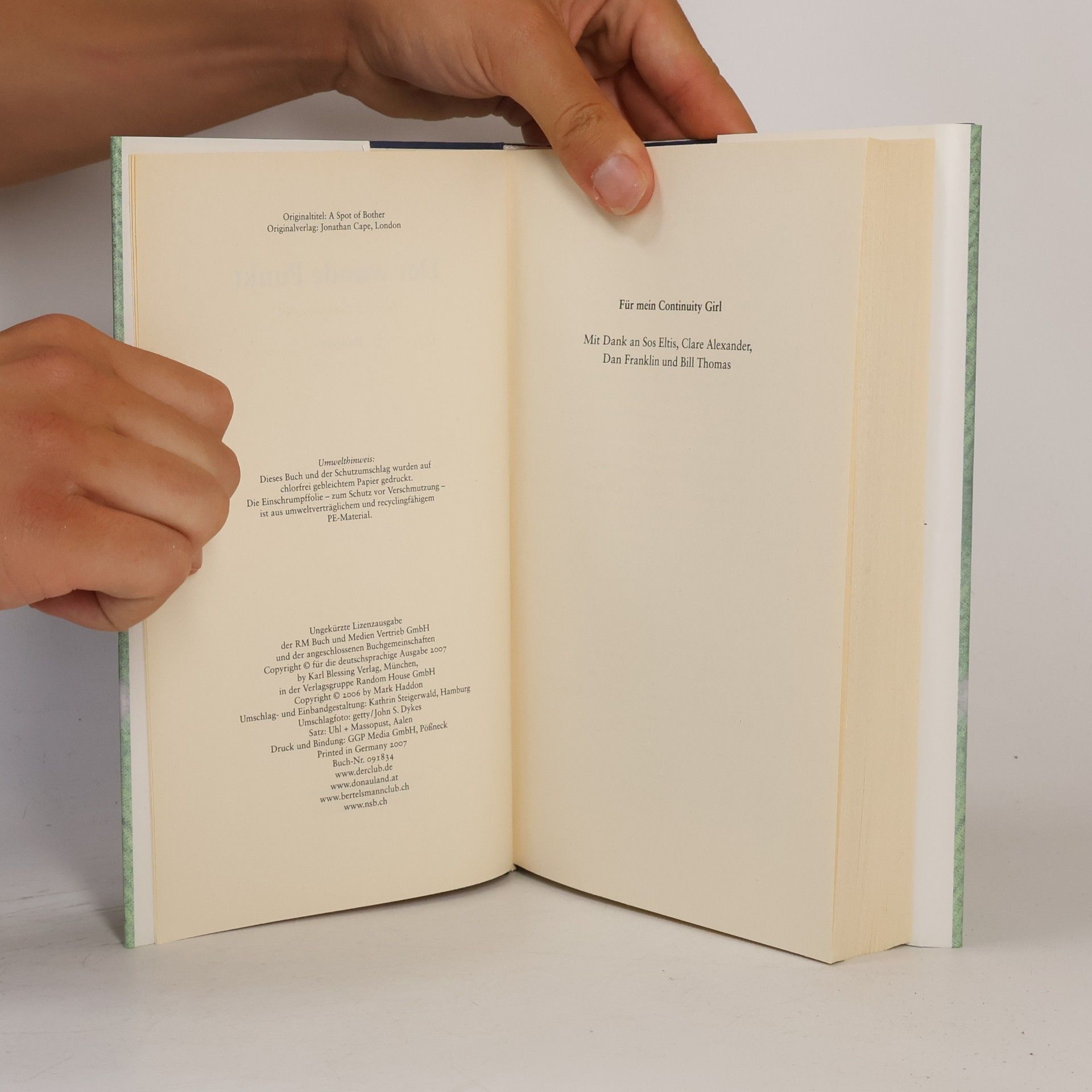 Mark Haddon Der wunde Punkt