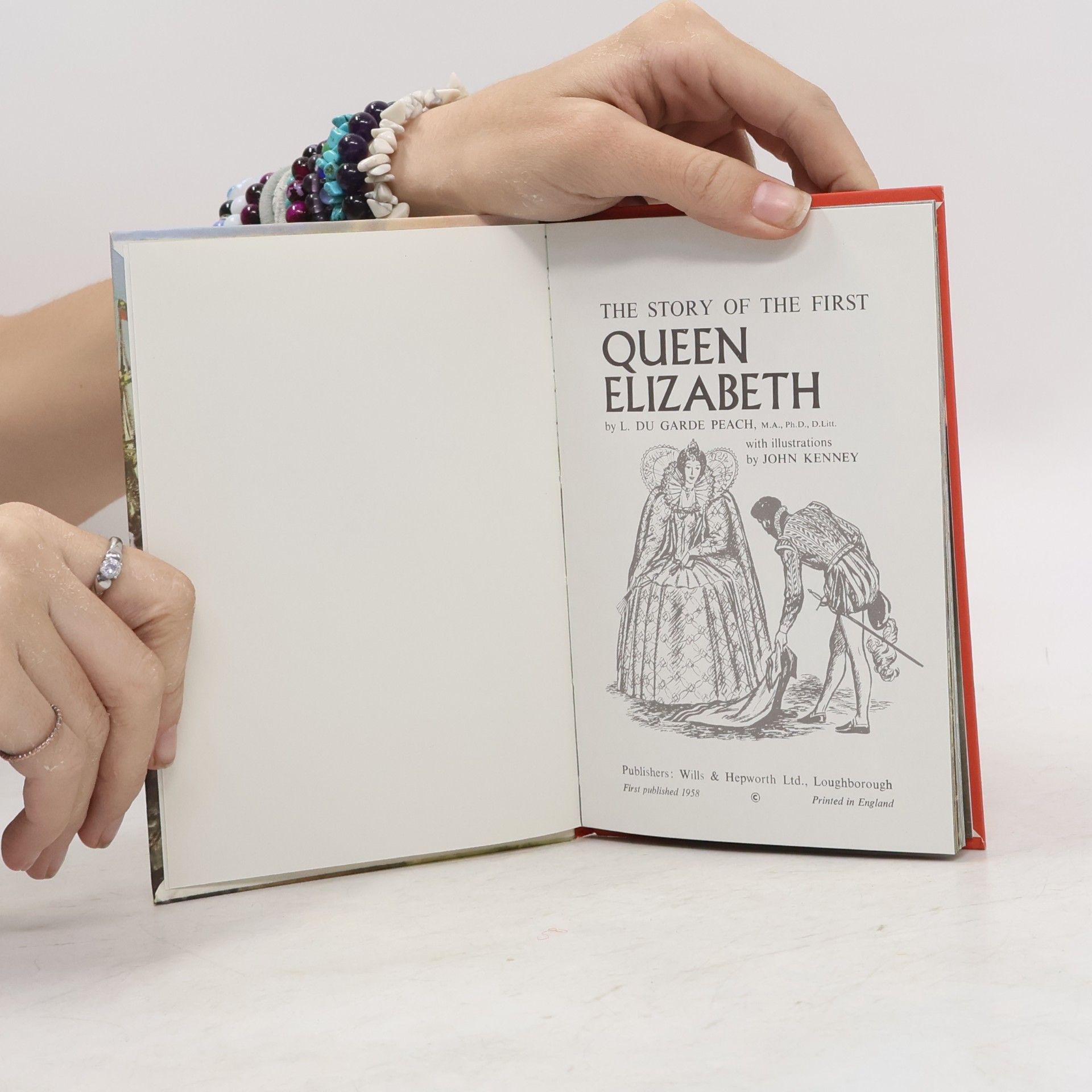 L. Du Garde Peach The Story of the First Queen Elizabeth