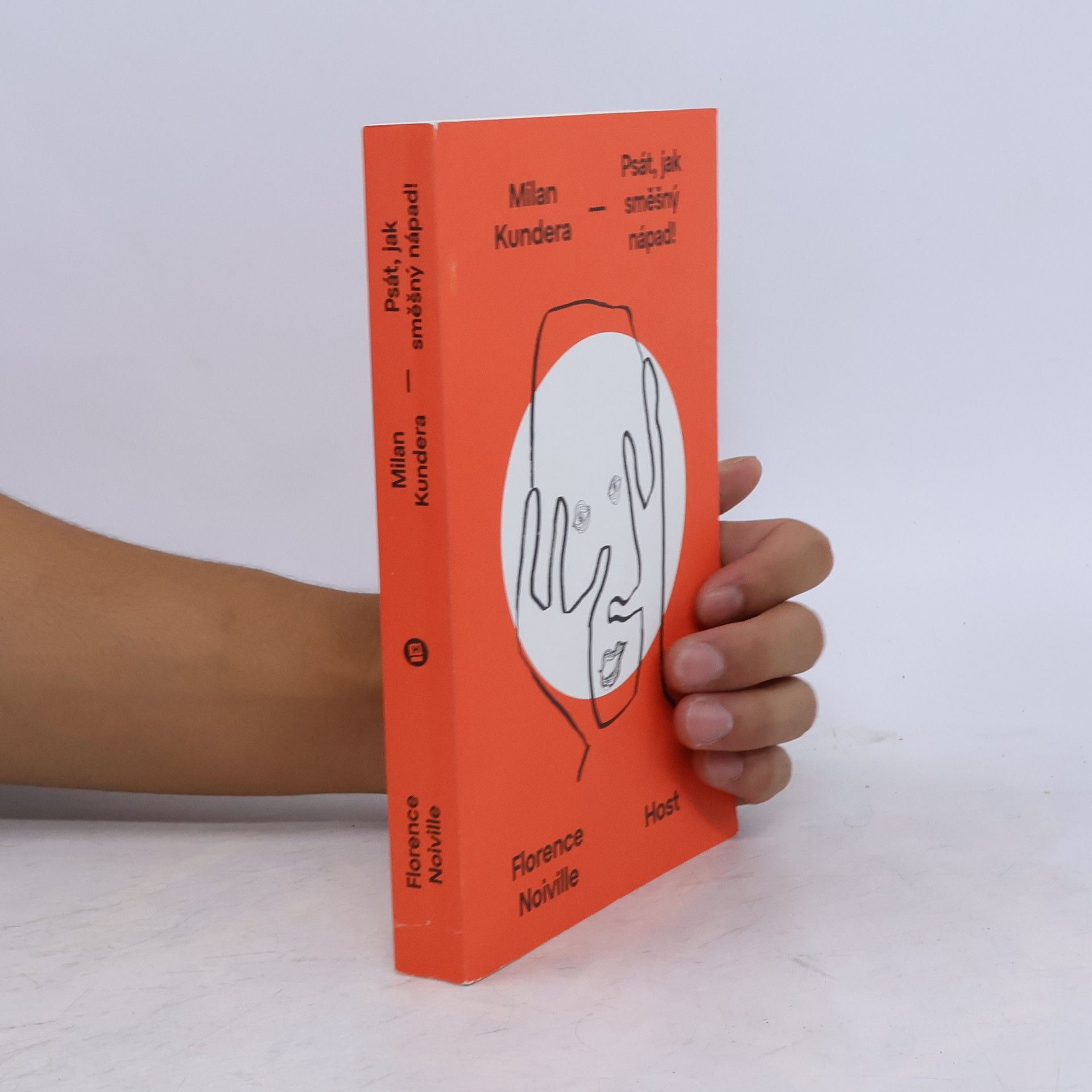 Florence Noiville Milan Kundera - Psát, jak směšný nápad