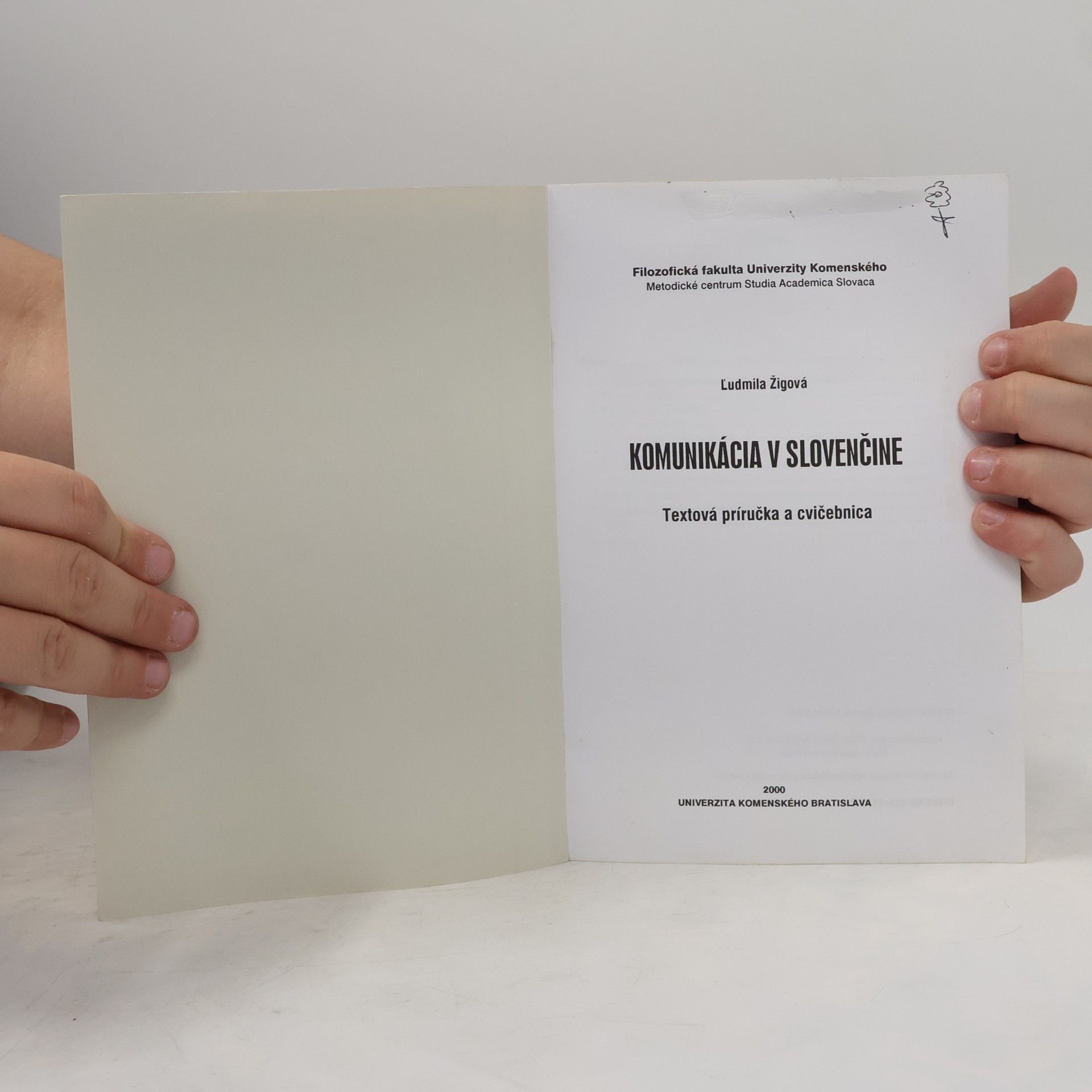 L̕udmila Žigová Komunikácia v slovenčine