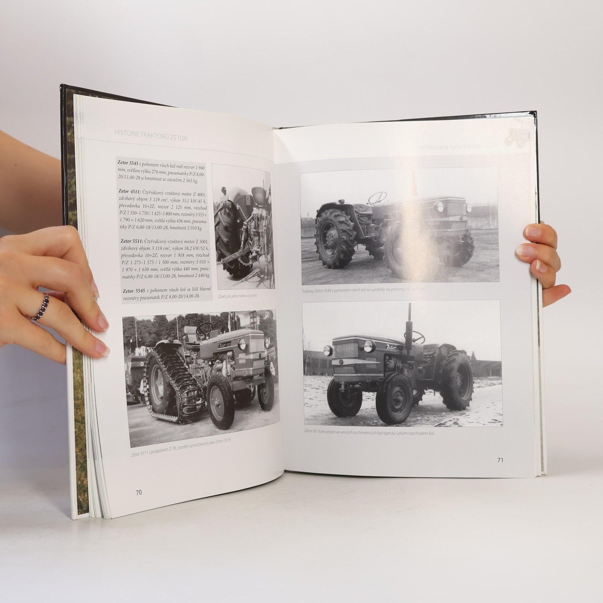 Šuman Hreblay Marián Historie traktoru Zetor, Vývoj, technika, prototypy a unifikované rady