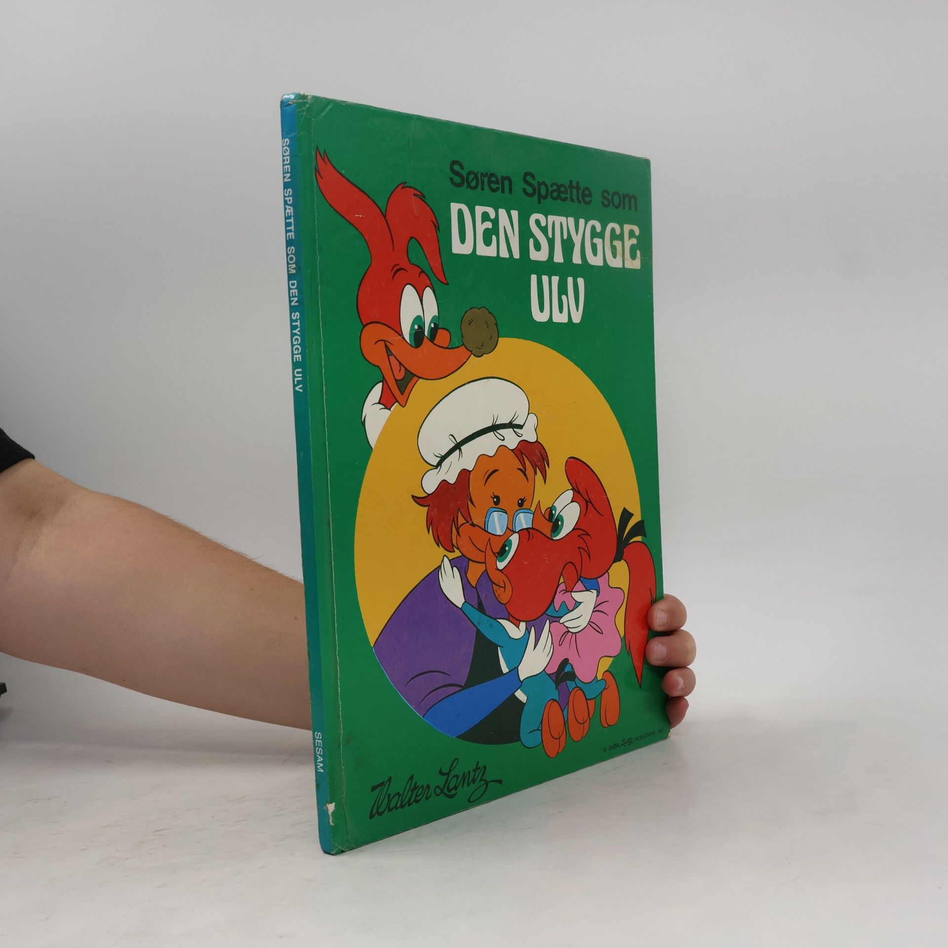 Walter Lantz Søren Spætte som Den Stygge Ulv