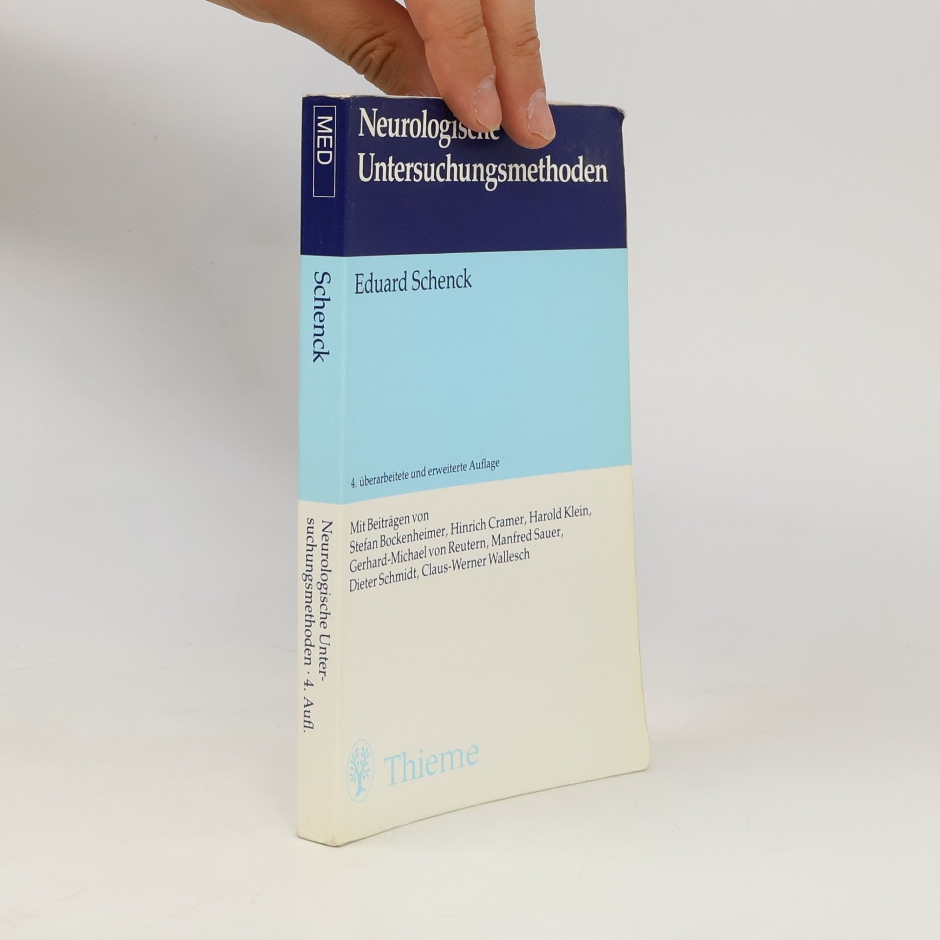 Eduard Schenck Neurologische Untersuchungsmethoden