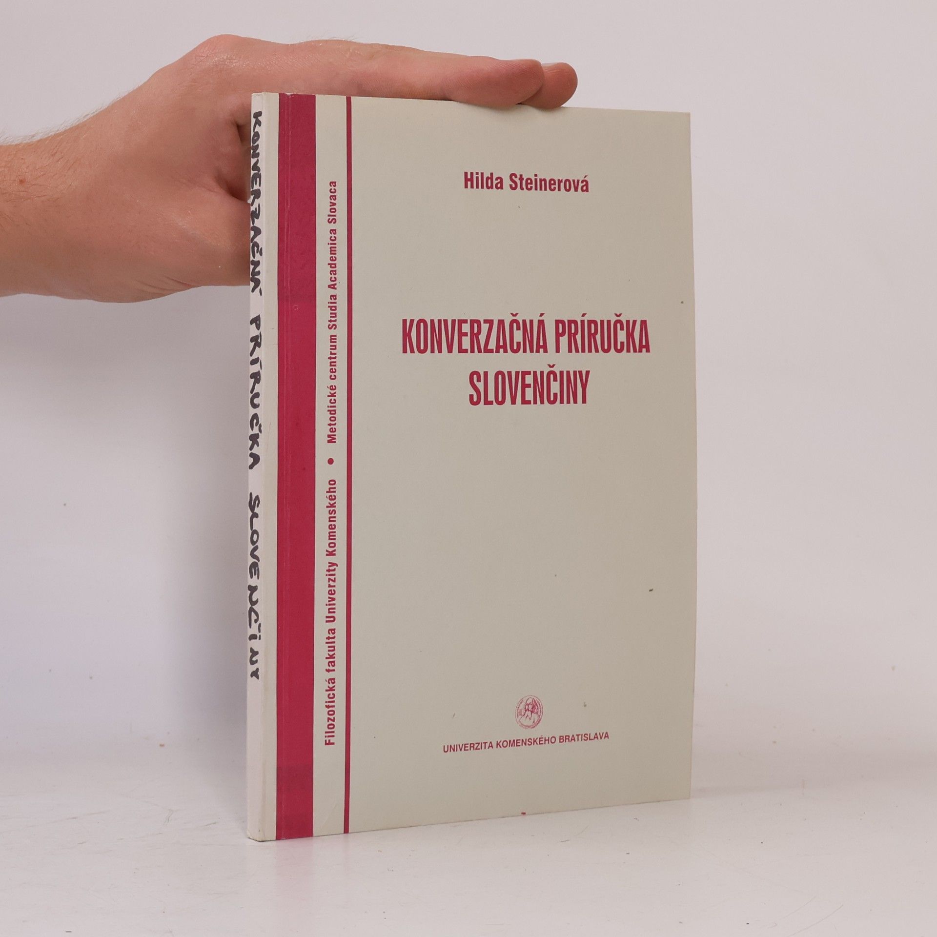 Hilda Steinerová Konverzačná príručka slovenčiny