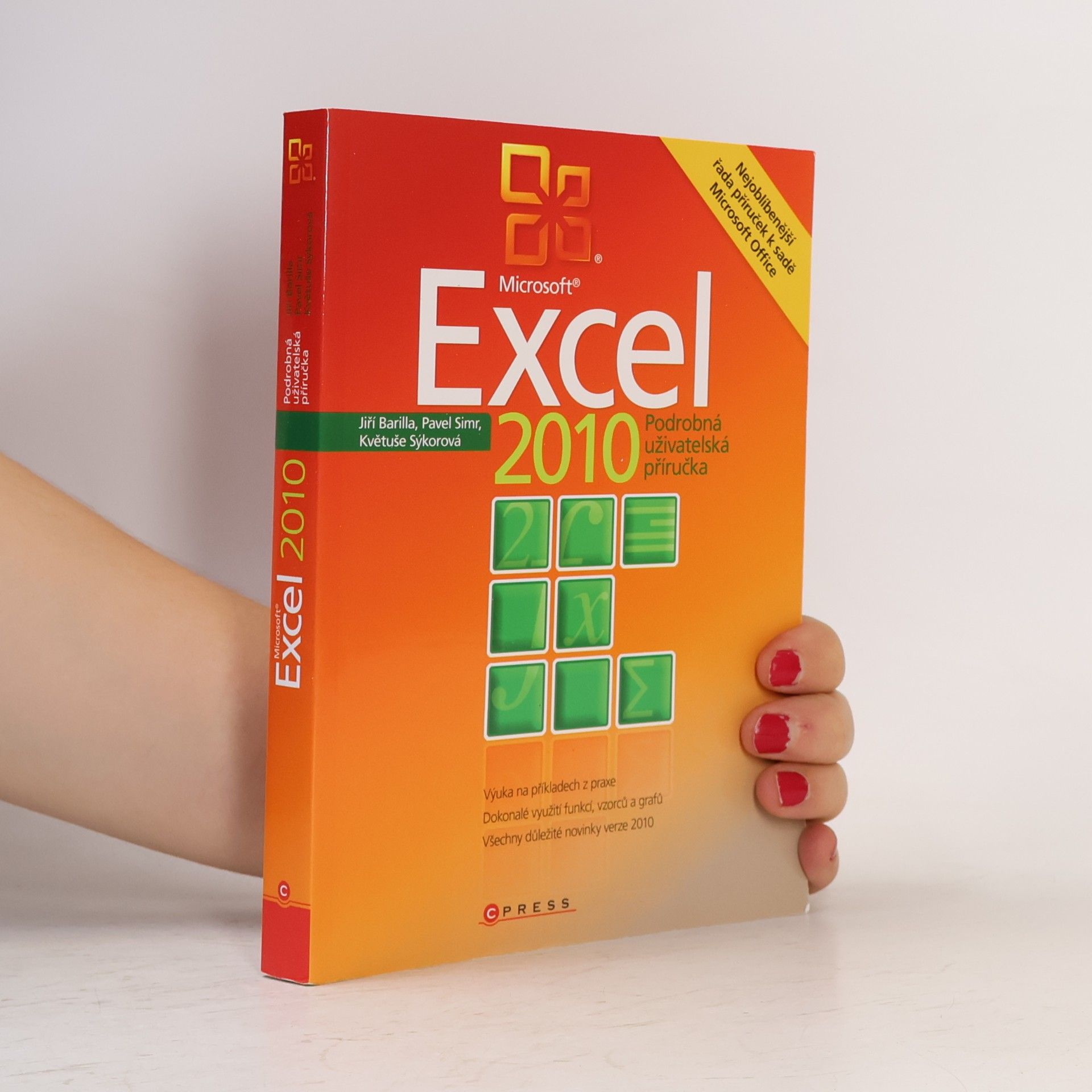 Jiří Barilla Microsoft Excel 2010 : podrobná uživatelská příručka
