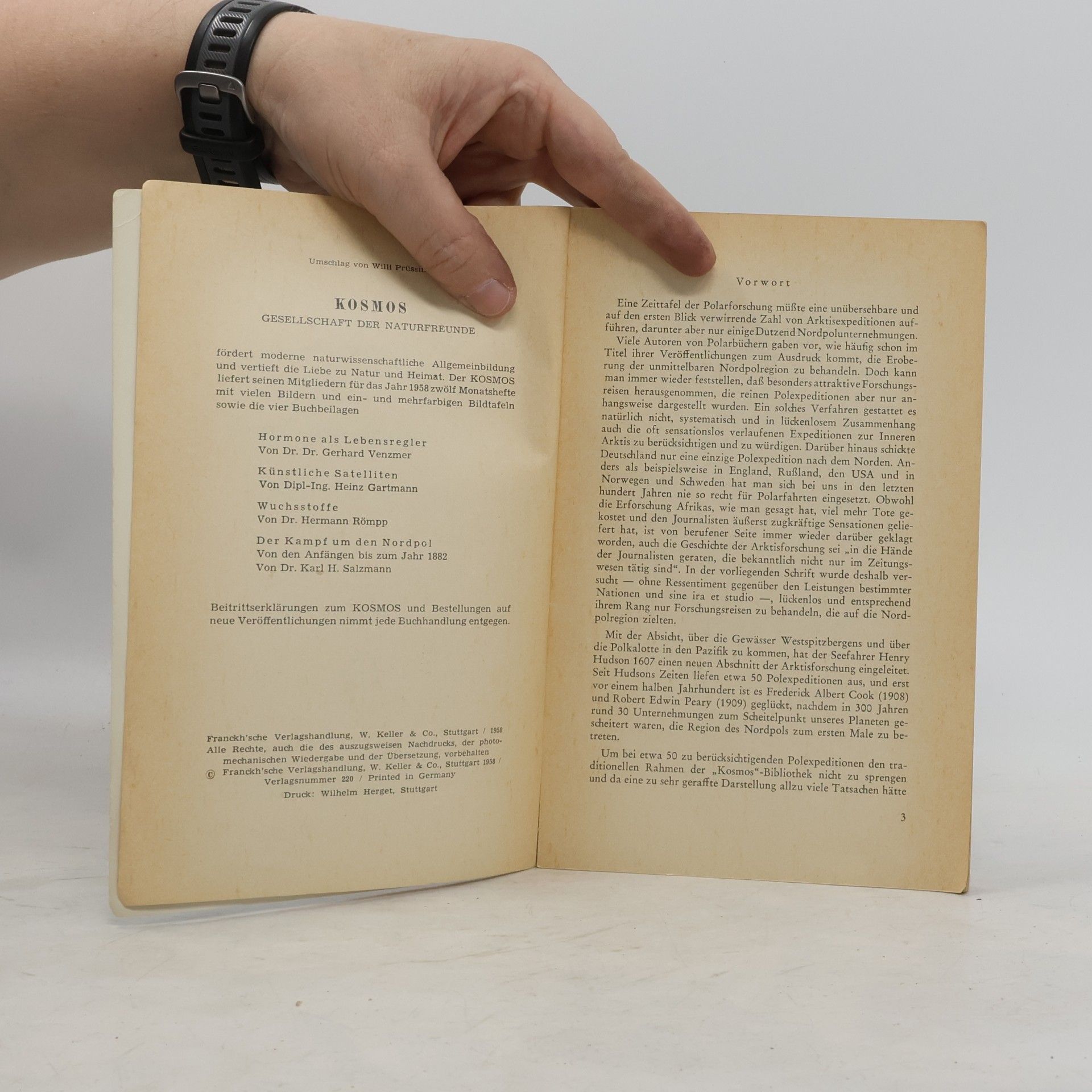 Karl H. Salzmann Der Kampf um den Nordpol. Von den Anfängen bis zum Jahre 1882